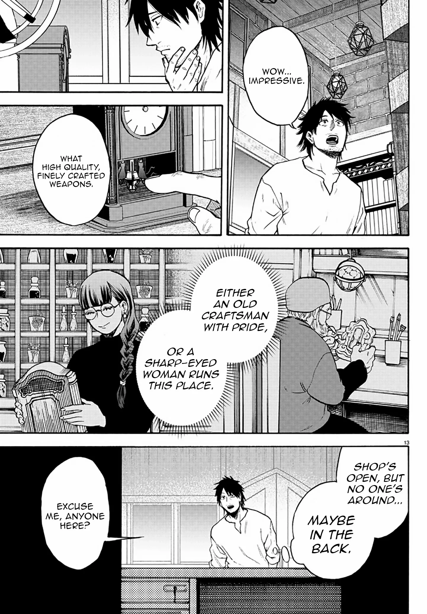 Yuusha Goroshi no Moto Ansatsusha. - Mushoku no Ossan kara Hajimaru Second Life Chapter 3 — Page 12