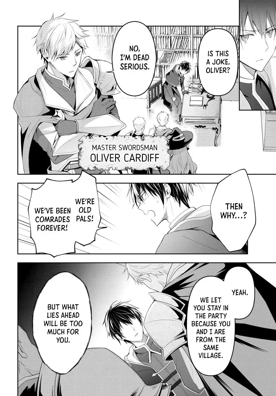 Yuusha Party o Oidasareta Kiyoubinbou: Party Jijou de Fuyojutsushi o Yatteita Kenshi, Bannou e to Itaru Chapter 1 — Page 2