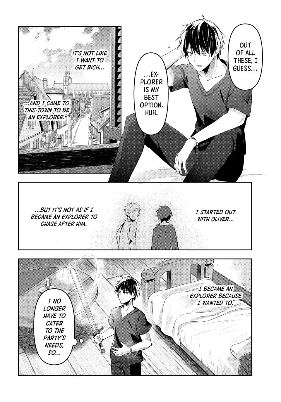 Yuusha Party o Oidasareta Kiyoubinbou: Party Jijou de Fuyojutsushi o Yatteita Kenshi, Bannou e to Itaru Chapter 1 — Page 15