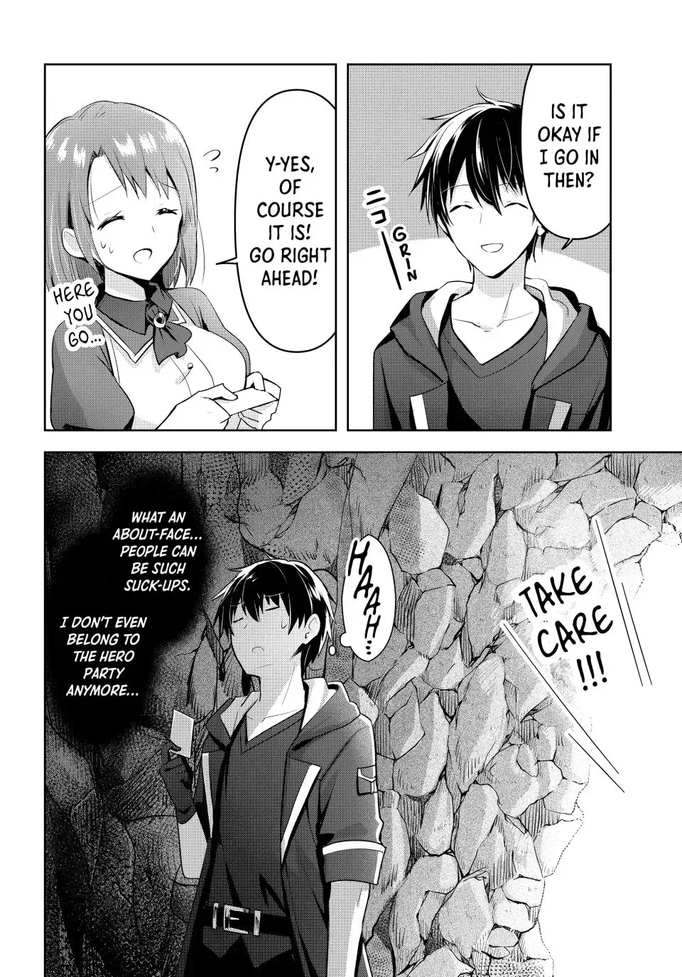 Yuusha Party o Oidasareta Kiyoubinbou: Party Jijou de Fuyojutsushi o Yatteita Kenshi, Bannou e to Itaru Chapter 1 — Page 19
