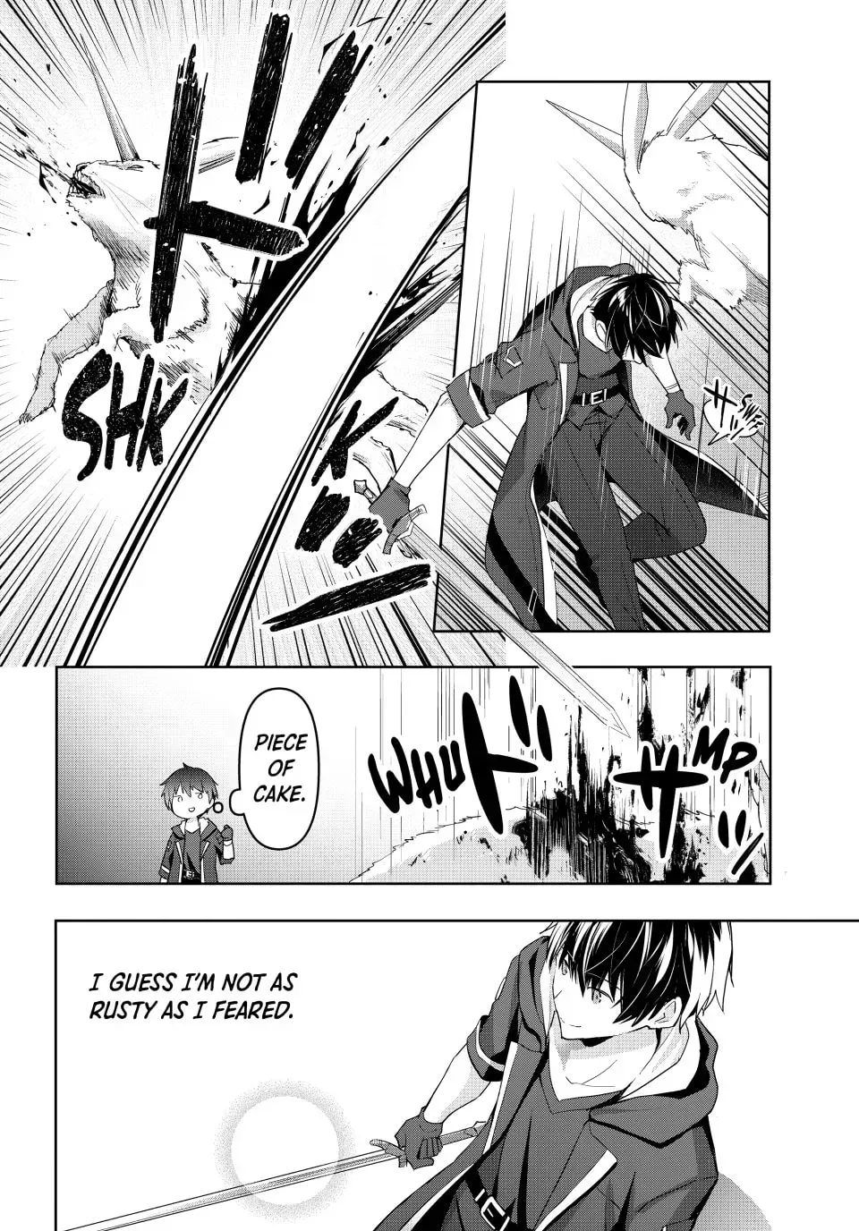 Yuusha Party o Oidasareta Kiyoubinbou: Party Jijou de Fuyojutsushi o Yatteita Kenshi, Bannou e to Itaru Chapter 1 — Page 21