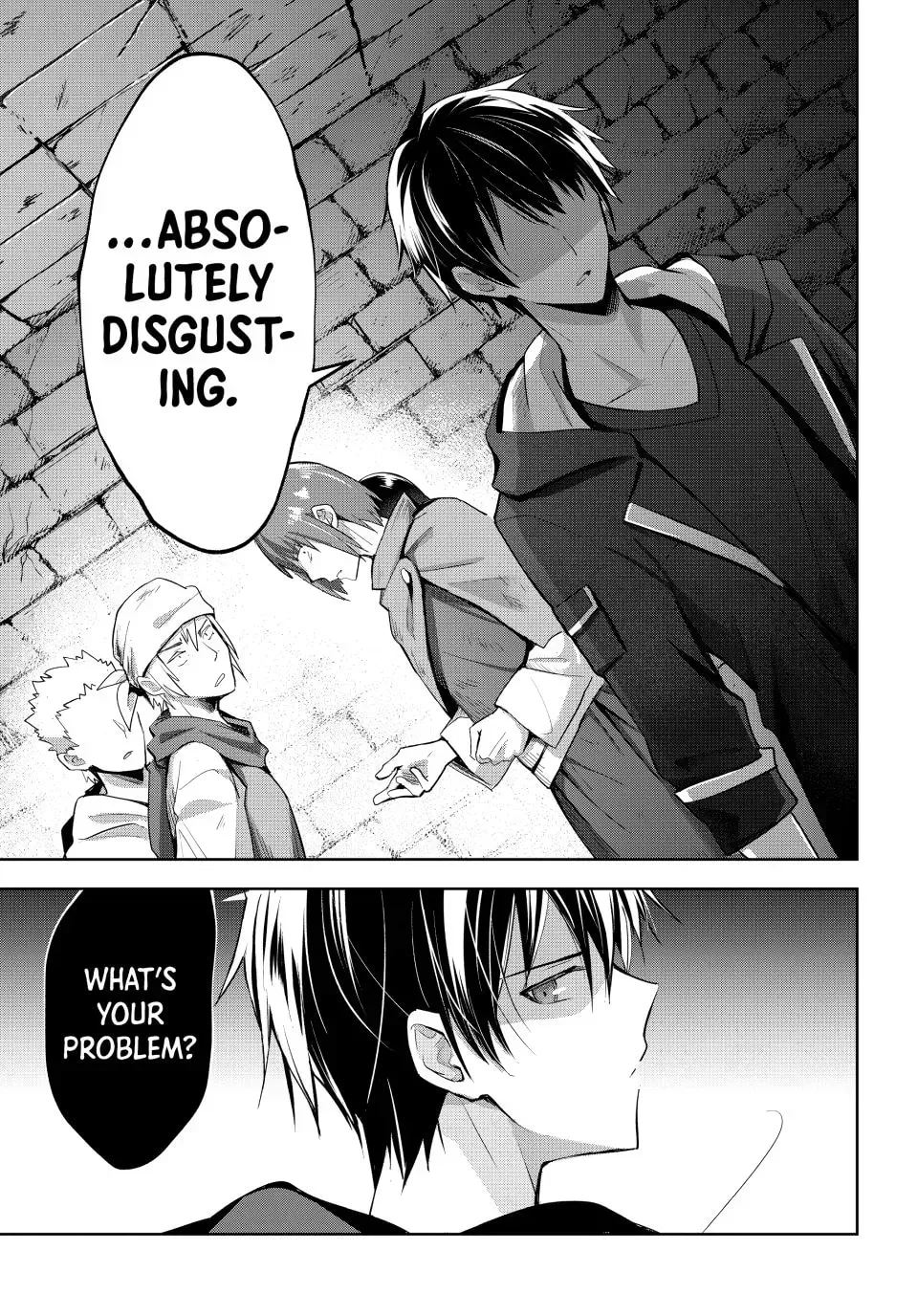 Yuusha Party o Oidasareta Kiyoubinbou: Party Jijou de Fuyojutsushi o Yatteita Kenshi, Bannou e to Itaru Chapter 1 — Page 34