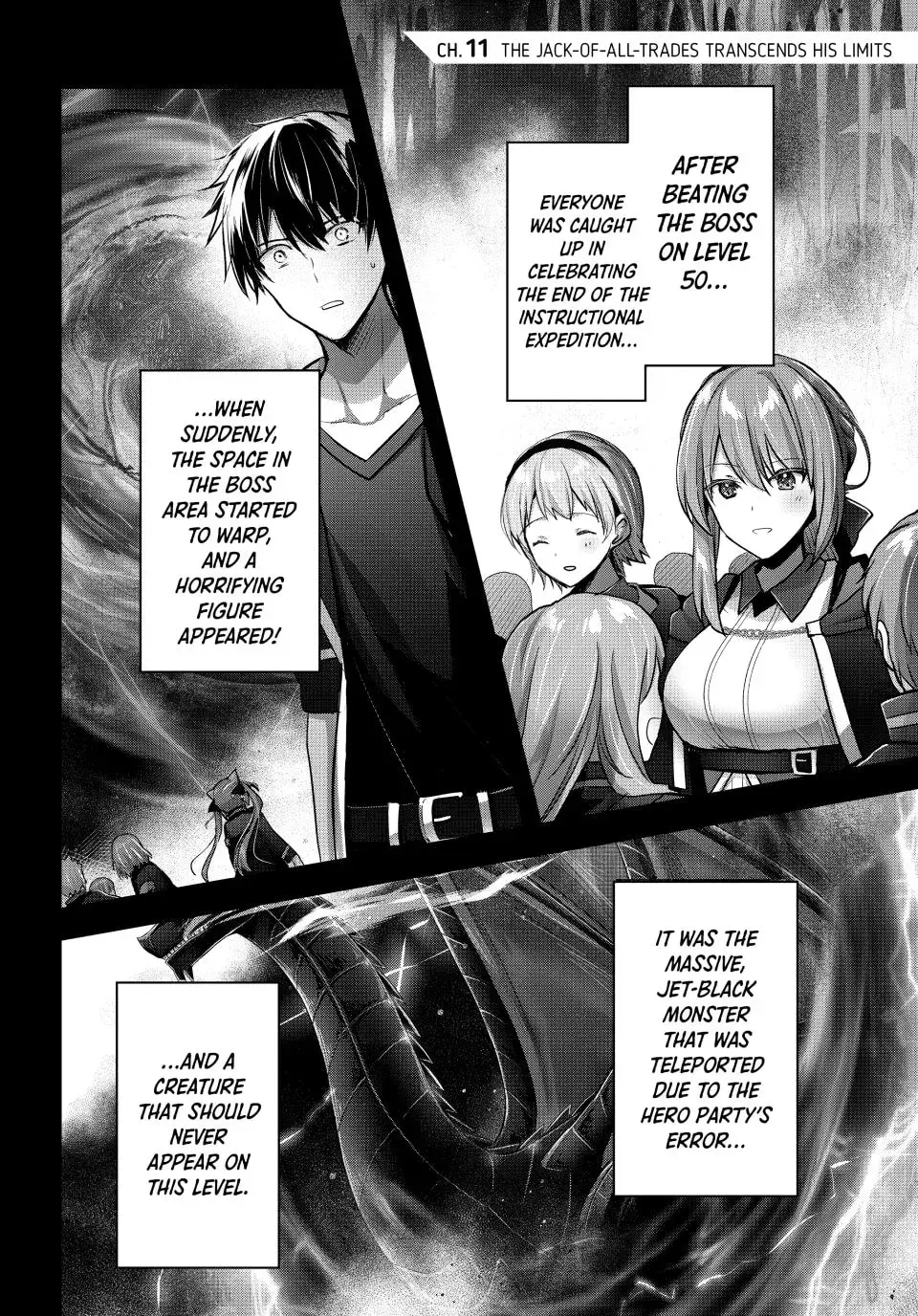 Yuusha Party o Oidasareta Kiyoubinbou: Party Jijou de Fuyojutsushi o Yatteita Kenshi, Bannou e to Itaru Chapter 11 — Page 1