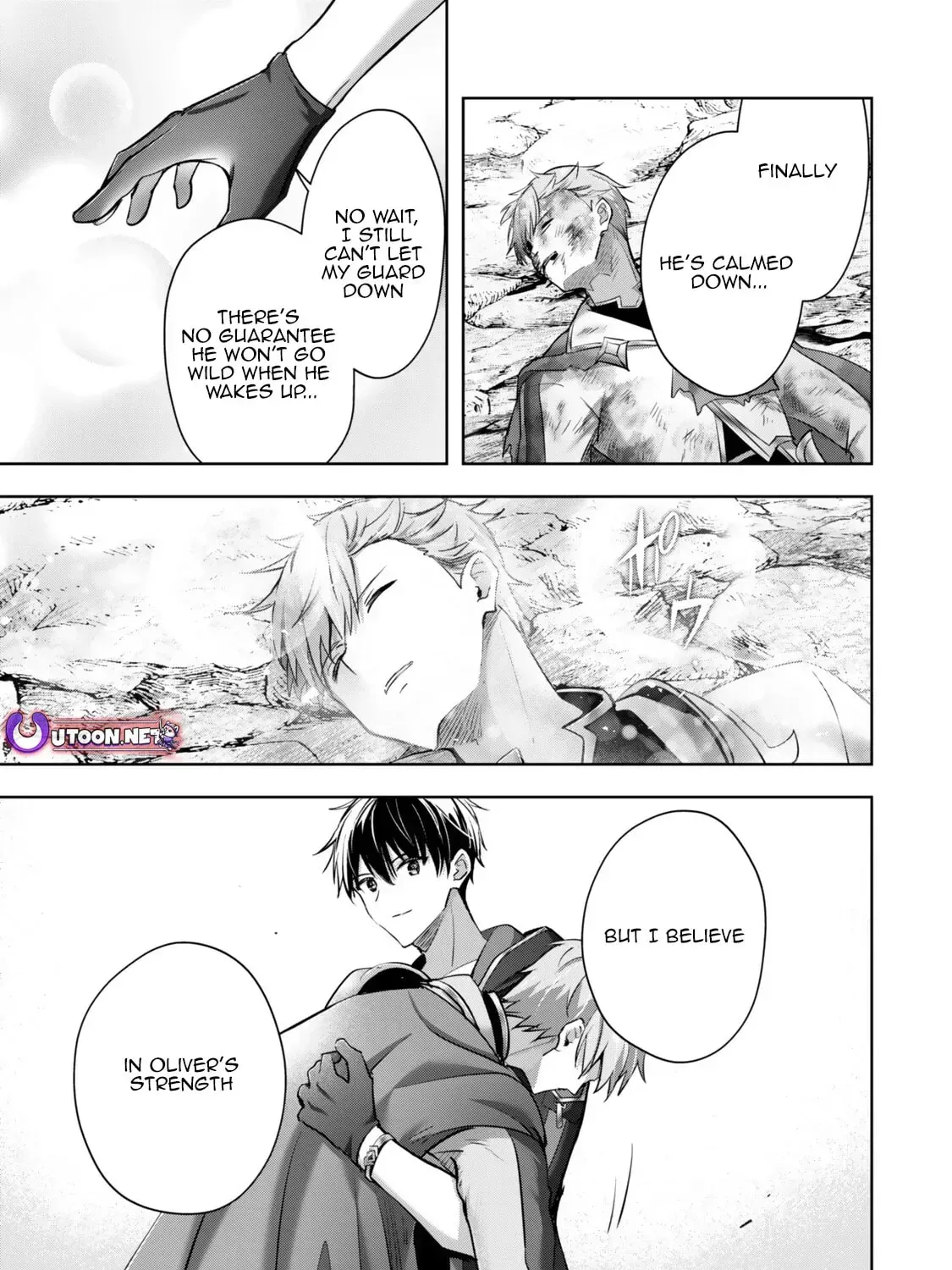Yuusha Party o Oidasareta Kiyoubinbou: Party Jijou de Fuyojutsushi o Yatteita Kenshi, Bannou e to Itaru Chapter 56.4 — Page 12