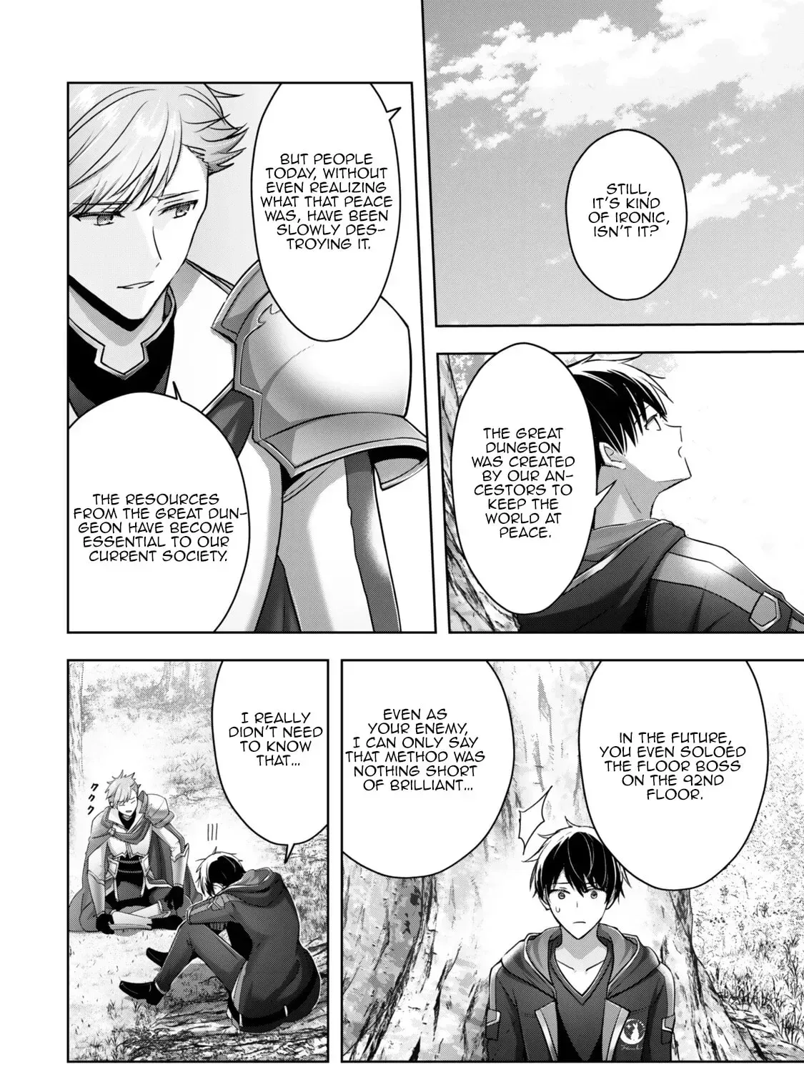 Yuusha Party o Oidasareta Kiyoubinbou: Party Jijou de Fuyojutsushi o Yatteita Kenshi, Bannou e to Itaru Chapter 57.3 — Page 4