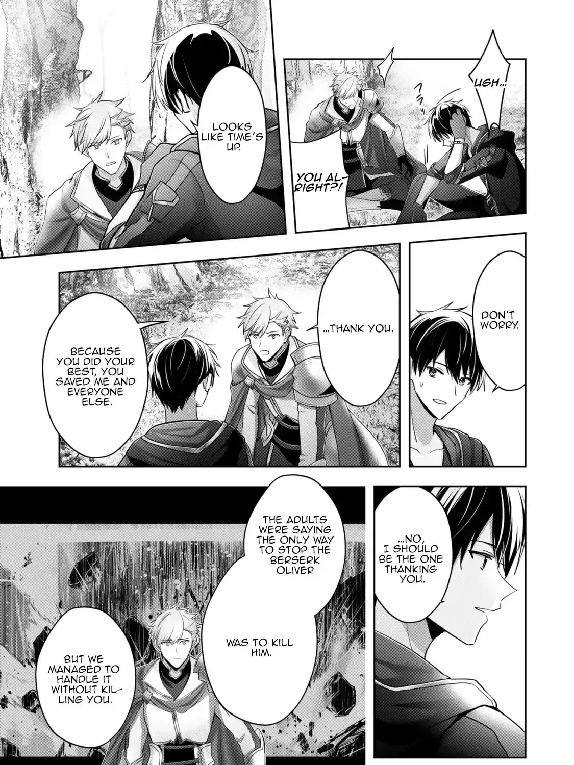 Yuusha Party o Oidasareta Kiyoubinbou: Party Jijou de Fuyojutsushi o Yatteita Kenshi, Bannou e to Itaru Chapter 57.3 — Page 9