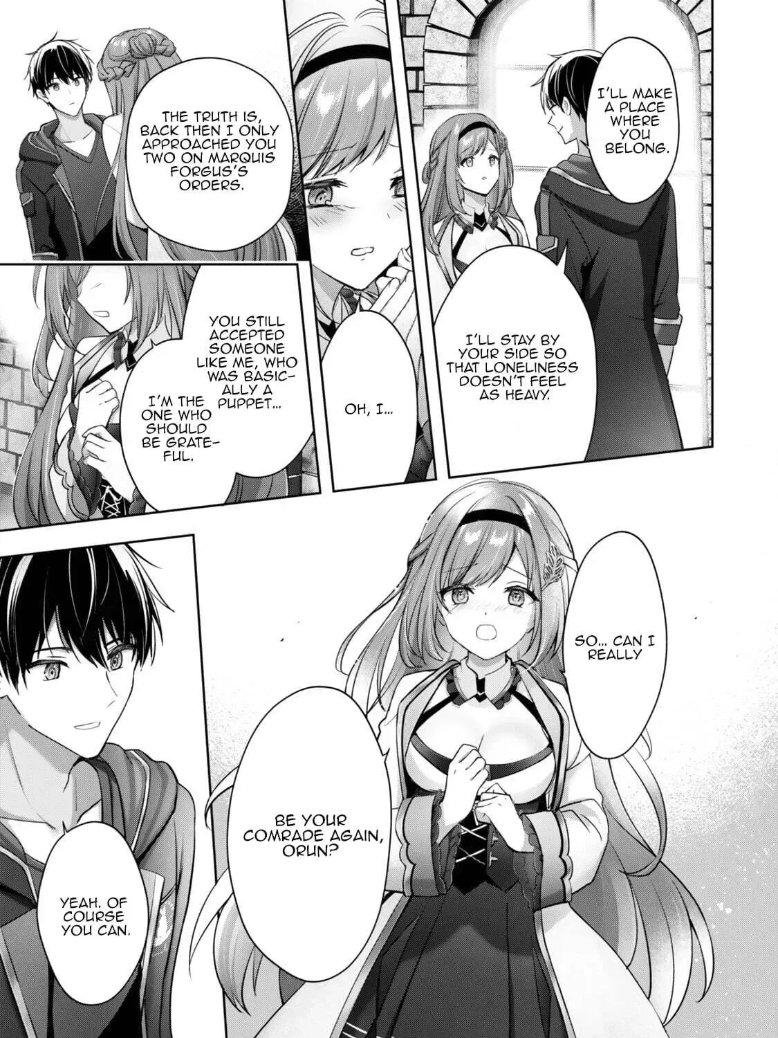 Yuusha Party o Oidasareta Kiyoubinbou: Party Jijou de Fuyojutsushi o Yatteita Kenshi, Bannou e to Itaru Chapter 59.1 — Page 17