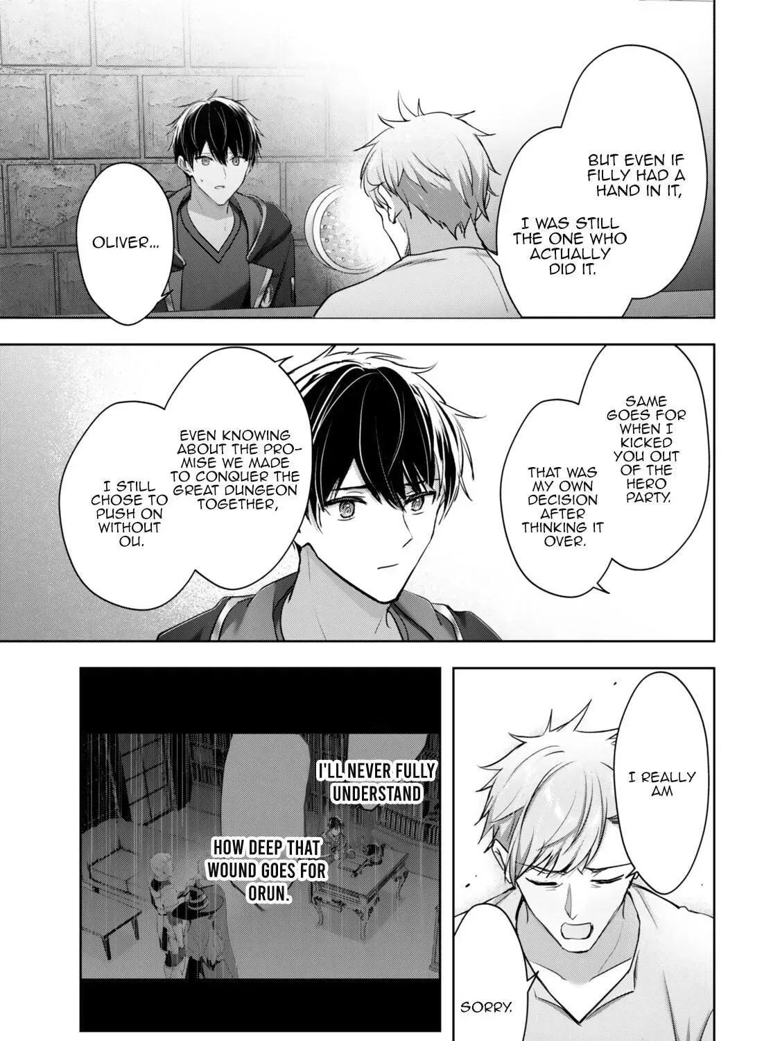 Yuusha Party o Oidasareta Kiyoubinbou: Party Jijou de Fuyojutsushi o Yatteita Kenshi, Bannou e to Itaru Chapter 60.2 — Page 16