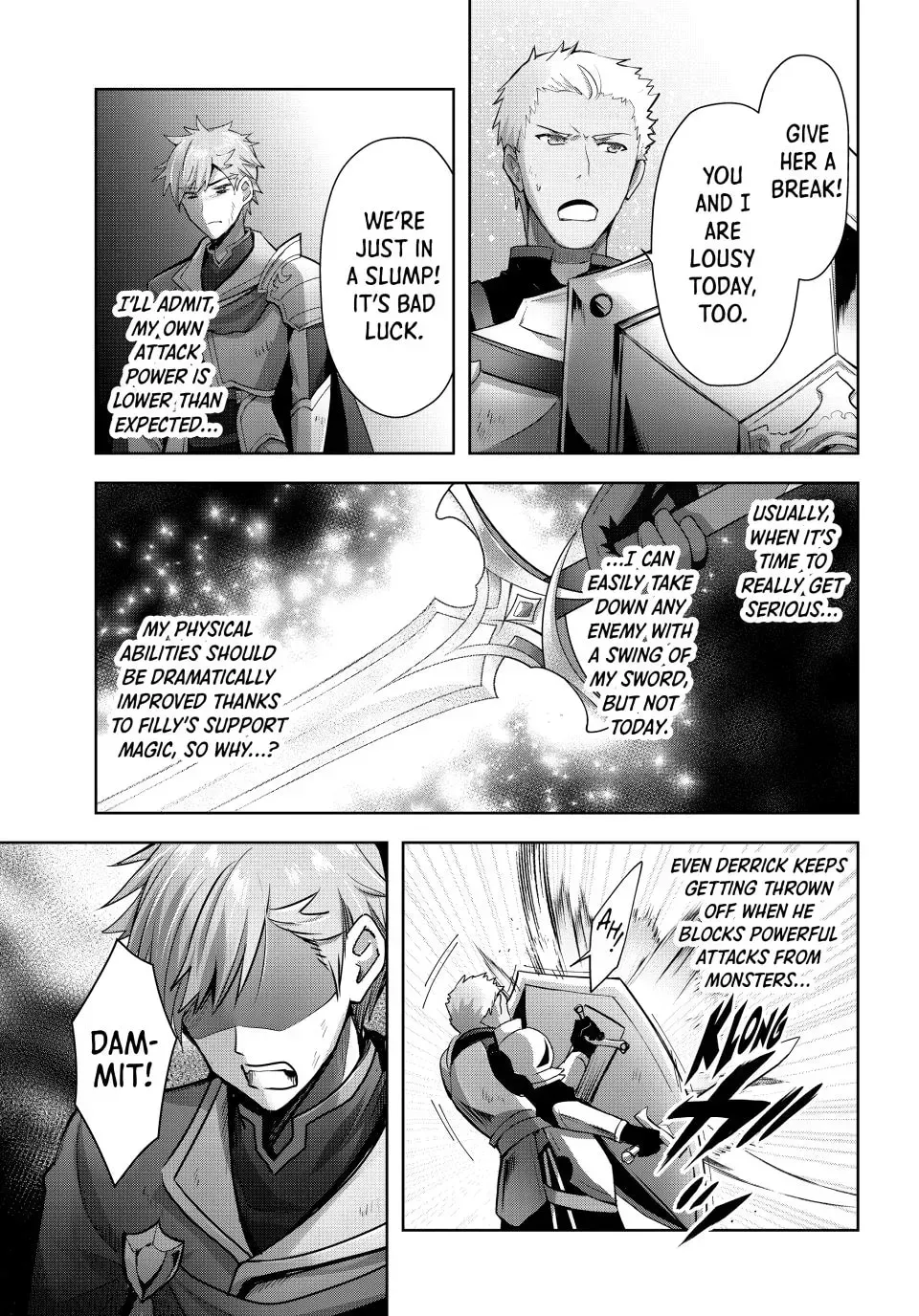 Yuusha Party o Oidasareta Kiyoubinbou: Party Jijou de Fuyojutsushi o Yatteita Kenshi, Bannou e to Itaru Chapter 8 — Page 33