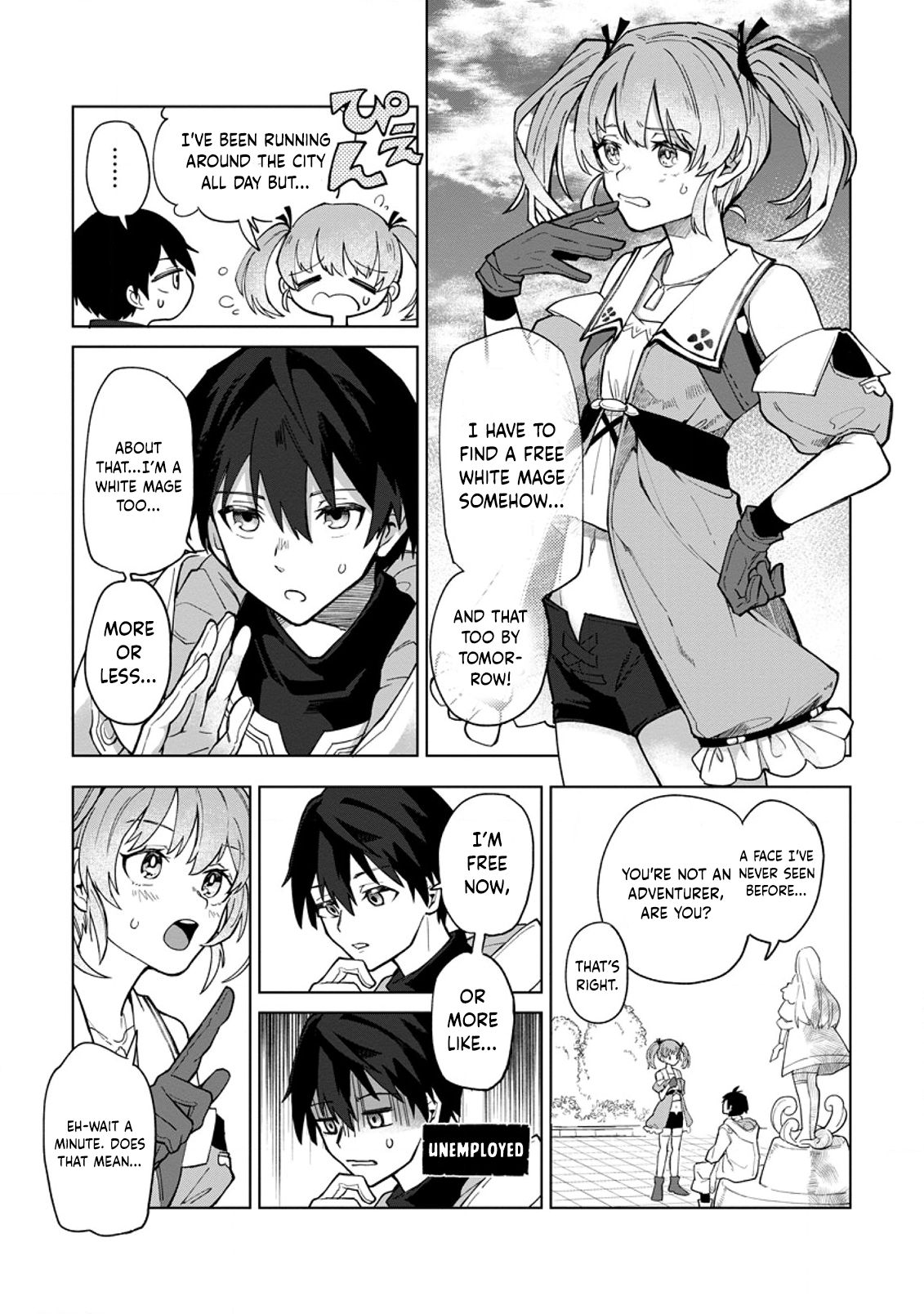 Yuusha Party o Tsuihou Sareta Shiro Madoushi, S-Rank Boukensha ni Hirowareru: Kono Shiro Madoushi ga Kikakugai Sugiru Chapter 1 — Page 10