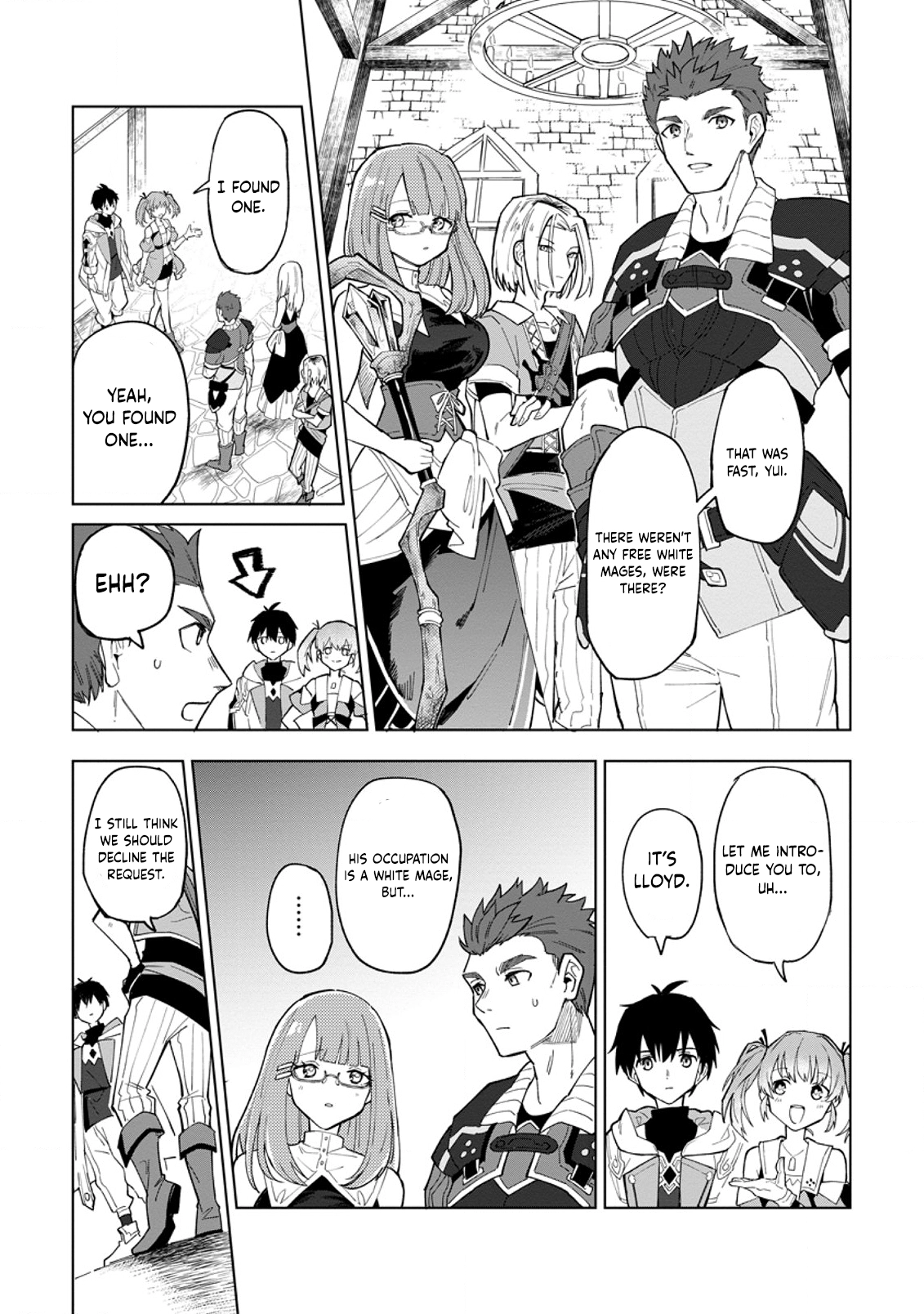 Yuusha Party o Tsuihou Sareta Shiro Madoushi, S-Rank Boukensha ni Hirowareru: Kono Shiro Madoushi ga Kikakugai Sugiru Chapter 1 — Page 12