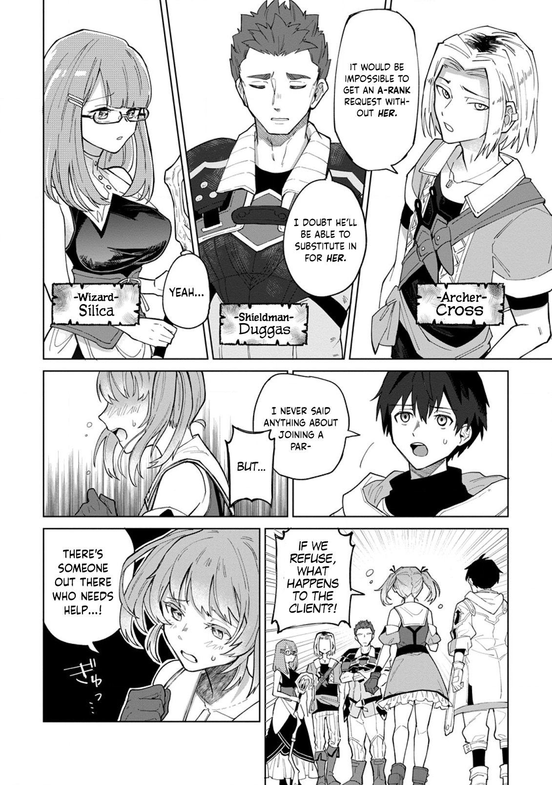 Yuusha Party o Tsuihou Sareta Shiro Madoushi, S-Rank Boukensha ni Hirowareru: Kono Shiro Madoushi ga Kikakugai Sugiru Chapter 1 — Page 13