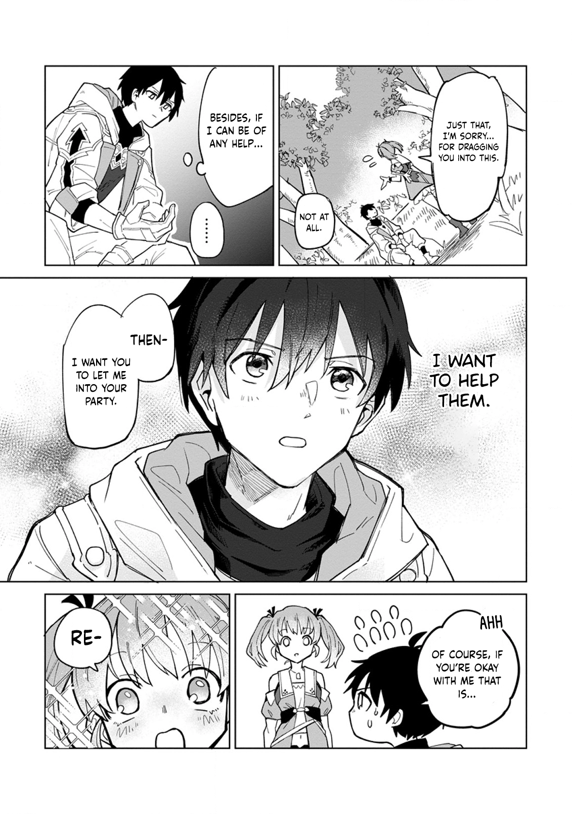 Yuusha Party o Tsuihou Sareta Shiro Madoushi, S-Rank Boukensha ni Hirowareru: Kono Shiro Madoushi ga Kikakugai Sugiru Chapter 1 — Page 28