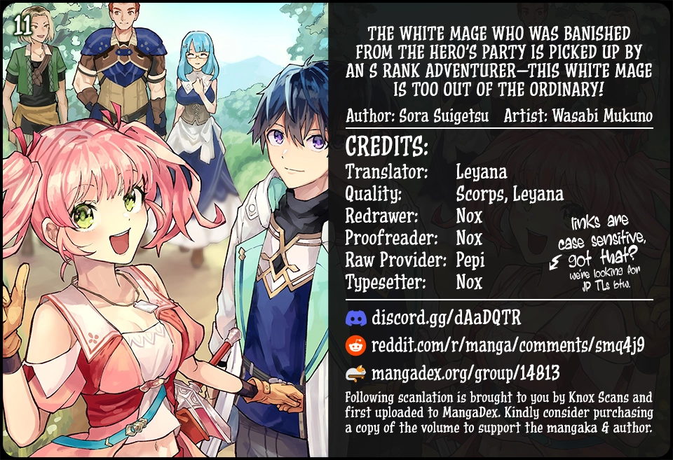 Yuusha Party o Tsuihou Sareta Shiro Madoushi, S-Rank Boukensha ni Hirowareru: Kono Shiro Madoushi ga Kikakugai Sugiru Chapter 11 — Page 31