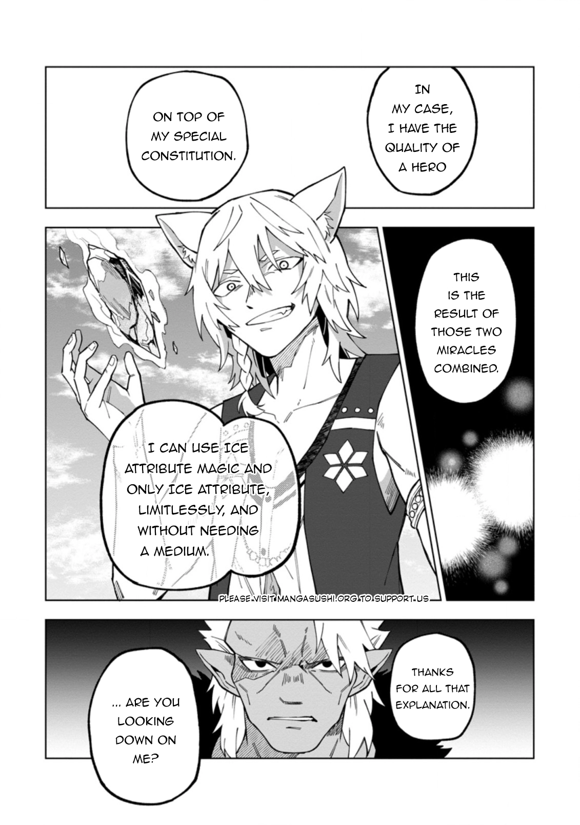 Yuusha Party o Tsuihou Sareta Shiro Madoushi, S-Rank Boukensha ni Hirowareru: Kono Shiro Madoushi ga Kikakugai Sugiru Chapter 17.2 — Page 11