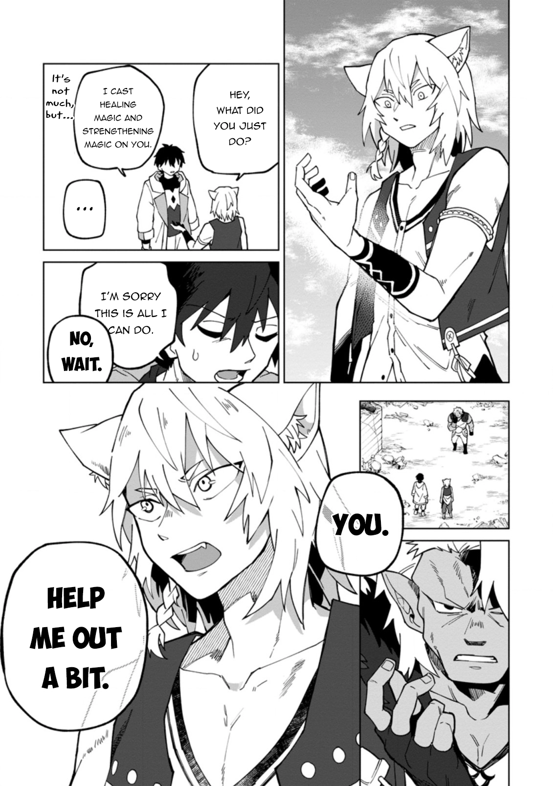 Yuusha Party o Tsuihou Sareta Shiro Madoushi, S-Rank Boukensha ni Hirowareru: Kono Shiro Madoushi ga Kikakugai Sugiru Chapter 18.1 — Page 8