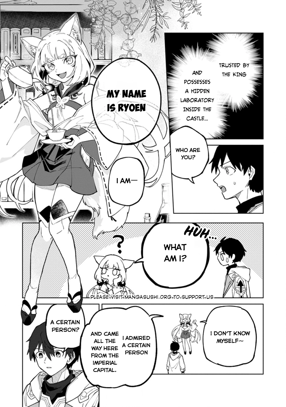 Yuusha Party o Tsuihou Sareta Shiro Madoushi, S-Rank Boukensha ni Hirowareru: Kono Shiro Madoushi ga Kikakugai Sugiru Chapter 20.1 — Page 6