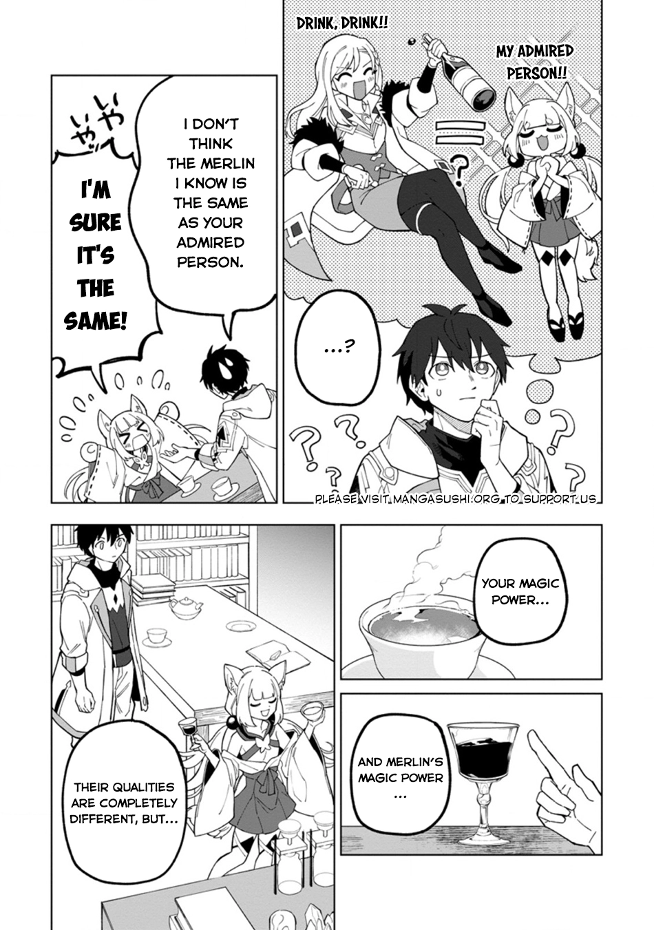 Yuusha Party o Tsuihou Sareta Shiro Madoushi, S-Rank Boukensha ni Hirowareru: Kono Shiro Madoushi ga Kikakugai Sugiru Chapter 20.1 — Page 10