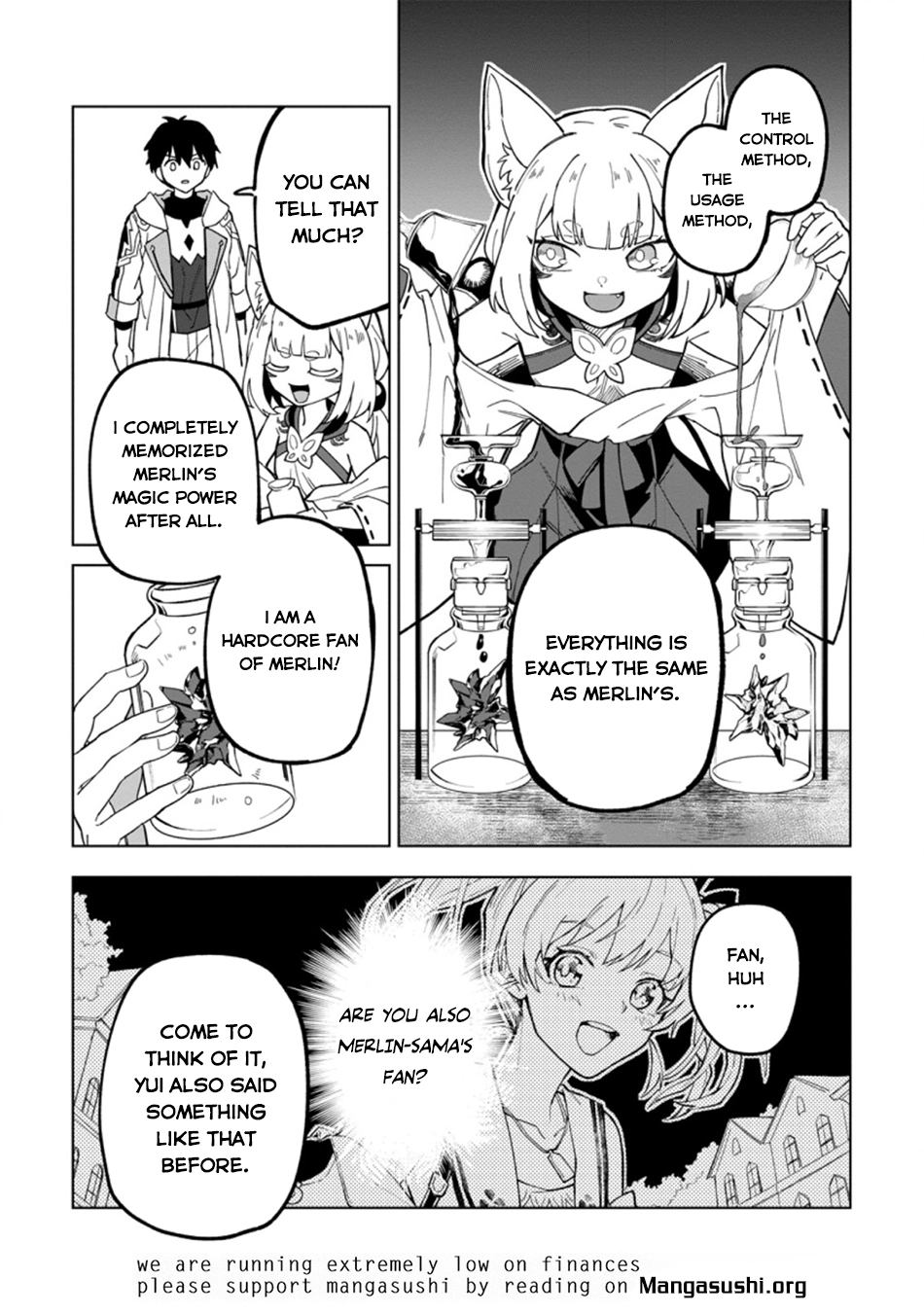 Yuusha Party o Tsuihou Sareta Shiro Madoushi, S-Rank Boukensha ni Hirowareru: Kono Shiro Madoushi ga Kikakugai Sugiru Chapter 20.1 — Page 11