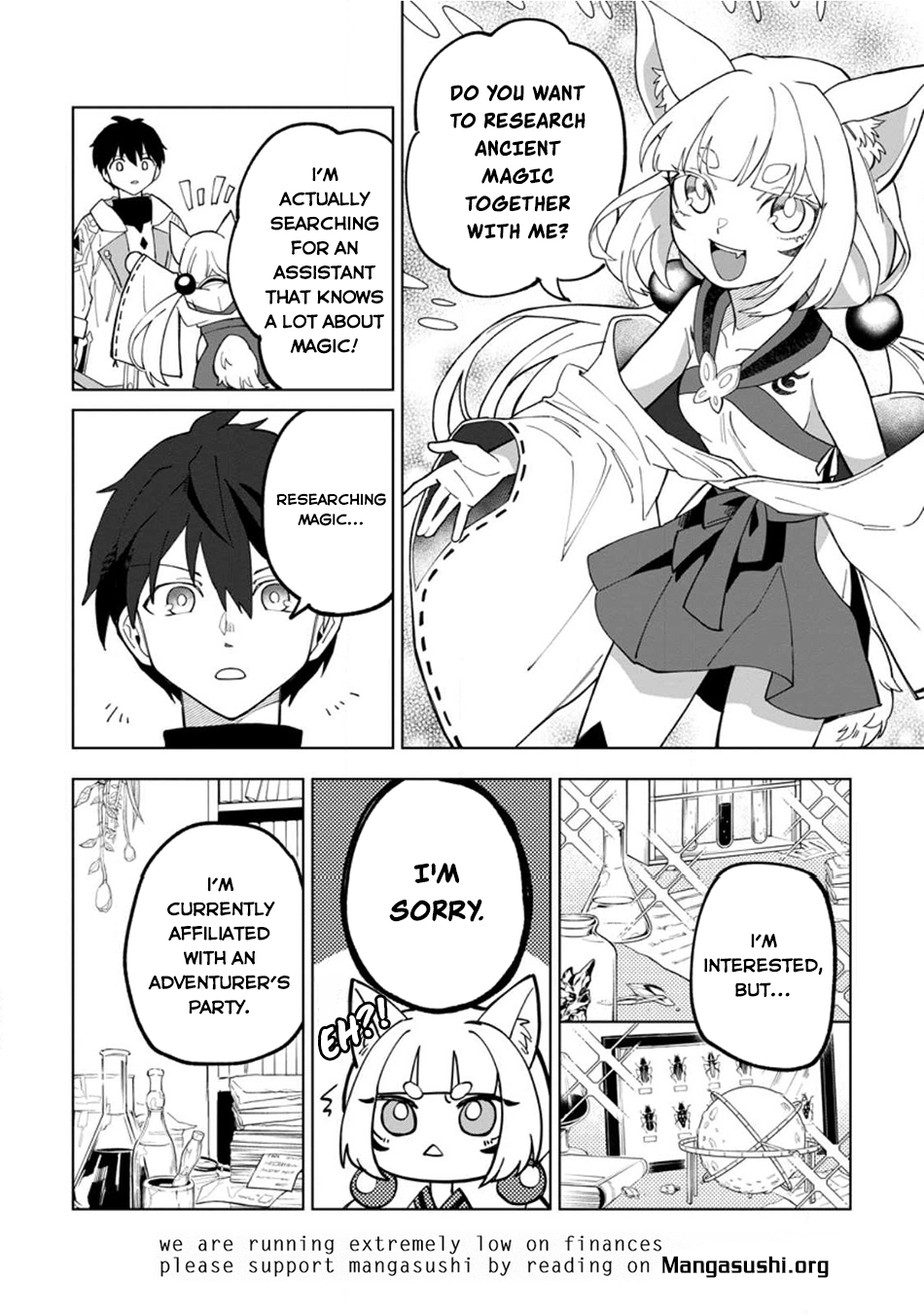 Yuusha Party o Tsuihou Sareta Shiro Madoushi, S-Rank Boukensha ni Hirowareru: Kono Shiro Madoushi ga Kikakugai Sugiru Chapter 20.2 — Page 11