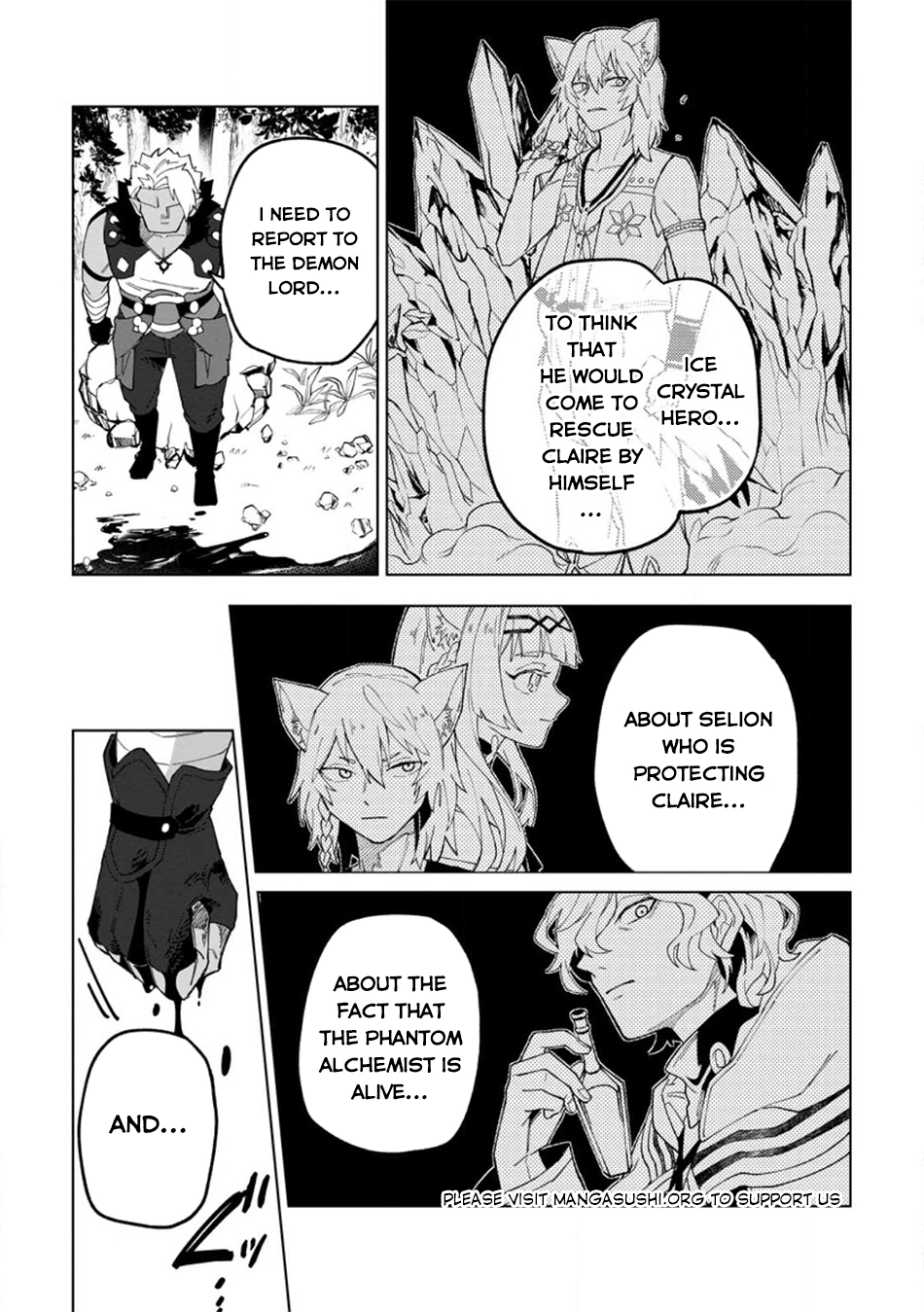 Yuusha Party o Tsuihou Sareta Shiro Madoushi, S-Rank Boukensha ni Hirowareru: Kono Shiro Madoushi ga Kikakugai Sugiru Chapter 20.3 — Page 10
