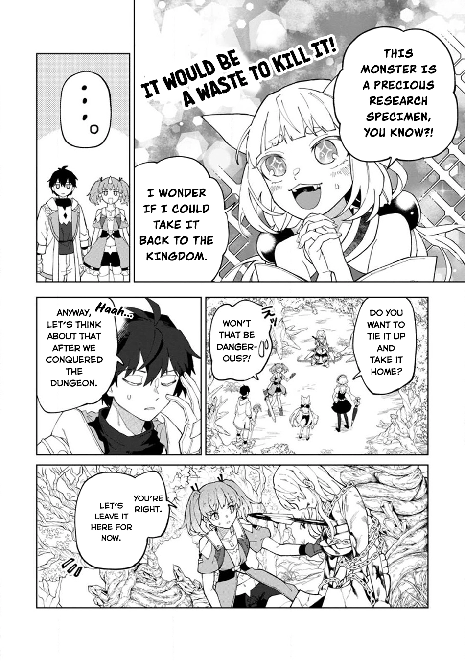 Yuusha Party o Tsuihou Sareta Shiro Madoushi, S-Rank Boukensha ni Hirowareru: Kono Shiro Madoushi ga Kikakugai Sugiru Chapter 26.3 — Page 9