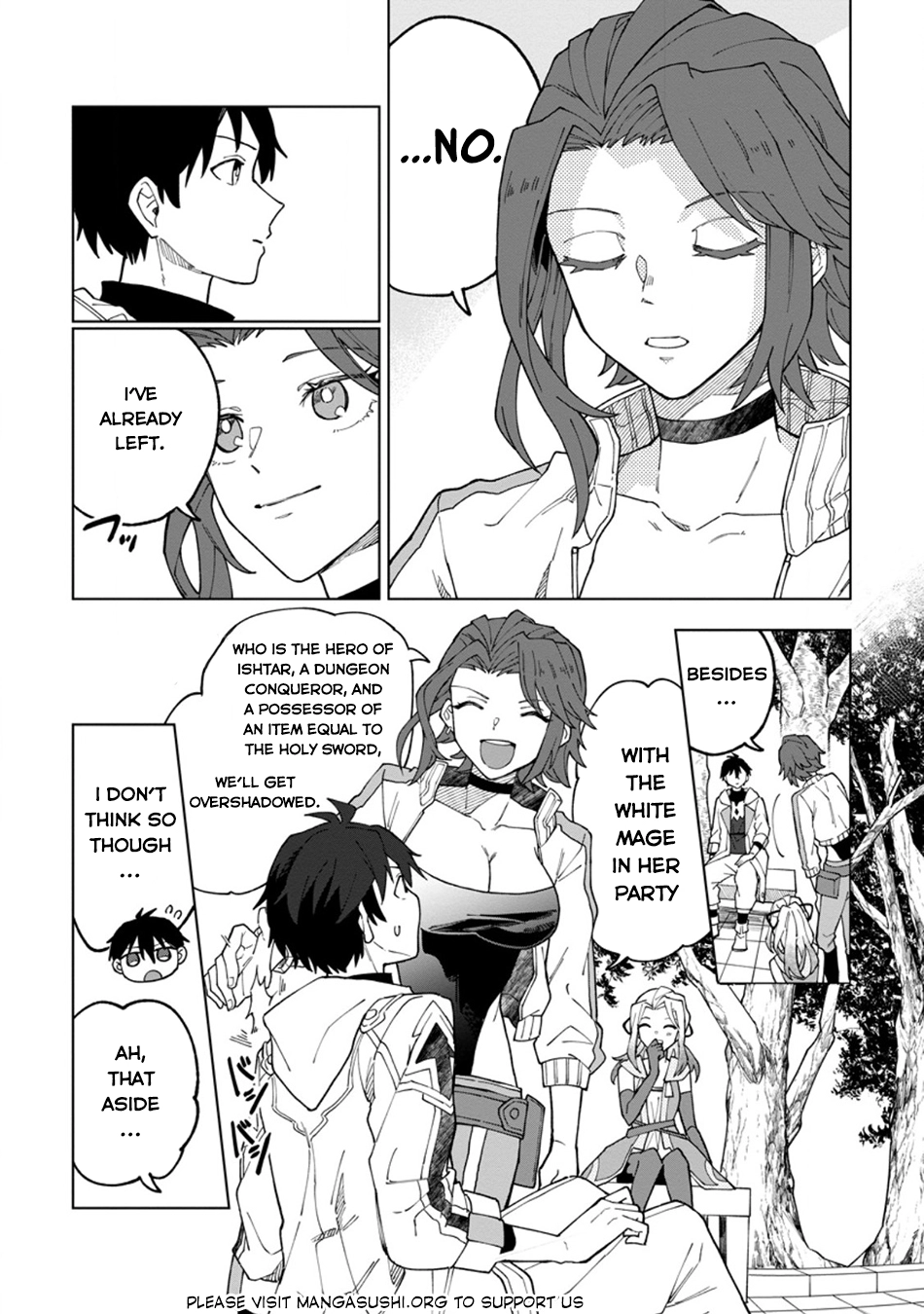 Yuusha Party o Tsuihou Sareta Shiro Madoushi, S-Rank Boukensha ni Hirowareru: Kono Shiro Madoushi ga Kikakugai Sugiru Chapter 30.1 — Page 10