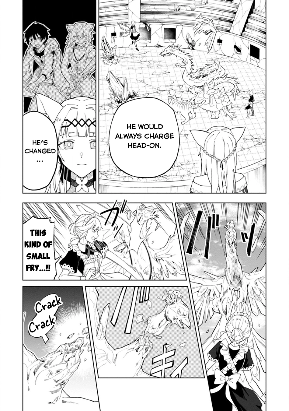 Yuusha Party o Tsuihou Sareta Shiro Madoushi, S-Rank Boukensha ni Hirowareru: Kono Shiro Madoushi ga Kikakugai Sugiru Chapter 32 — Page 14