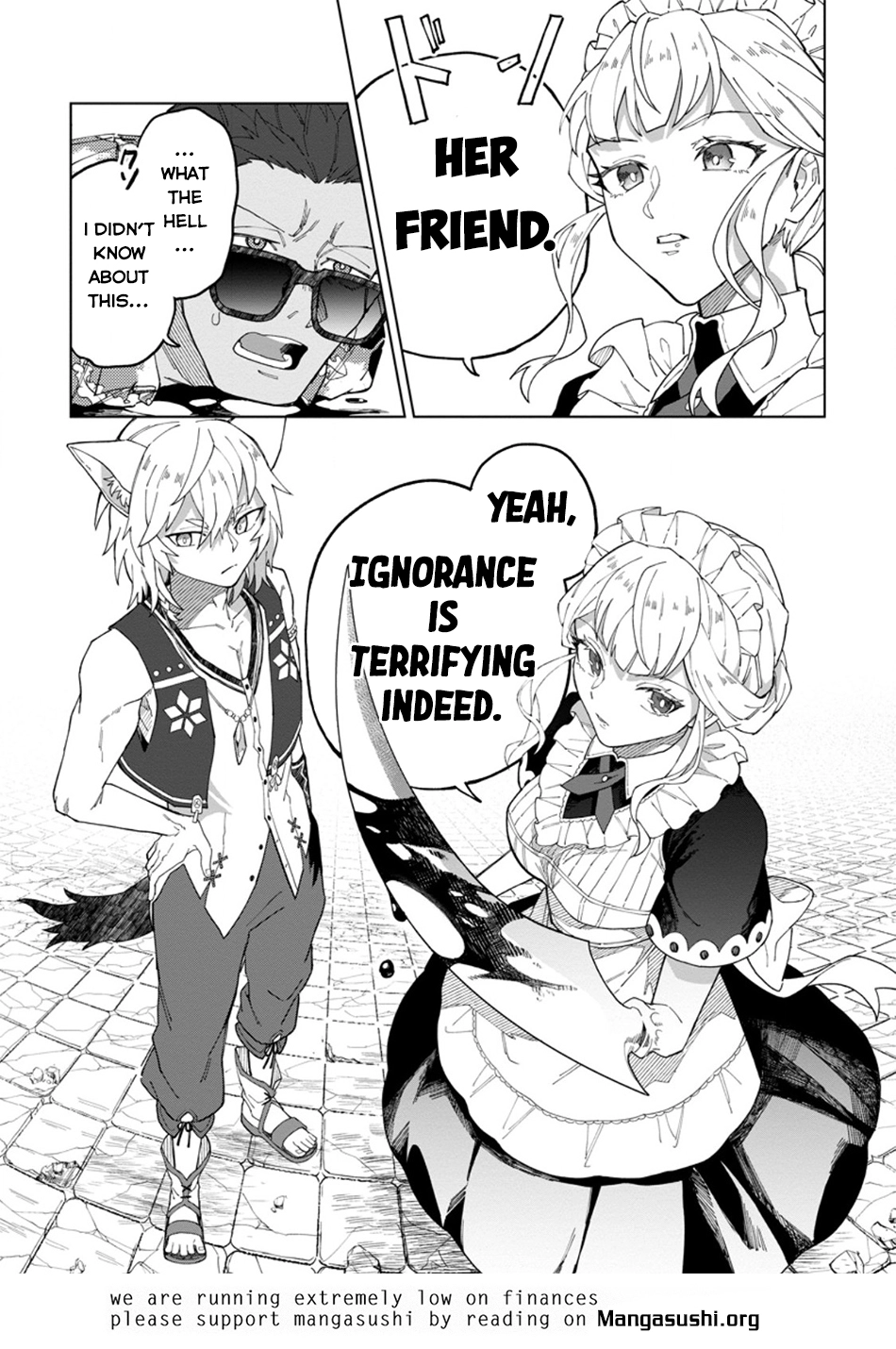Yuusha Party o Tsuihou Sareta Shiro Madoushi, S-Rank Boukensha ni Hirowareru: Kono Shiro Madoushi ga Kikakugai Sugiru Chapter 33 — Page 31