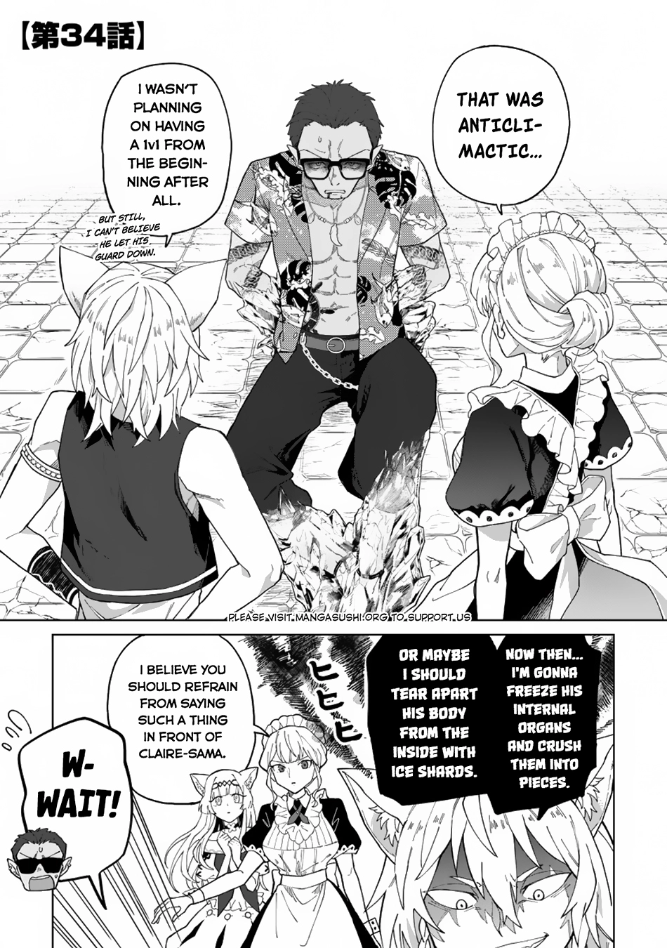 Yuusha Party o Tsuihou Sareta Shiro Madoushi, S-Rank Boukensha ni Hirowareru: Kono Shiro Madoushi ga Kikakugai Sugiru Chapter 34 — Page 2