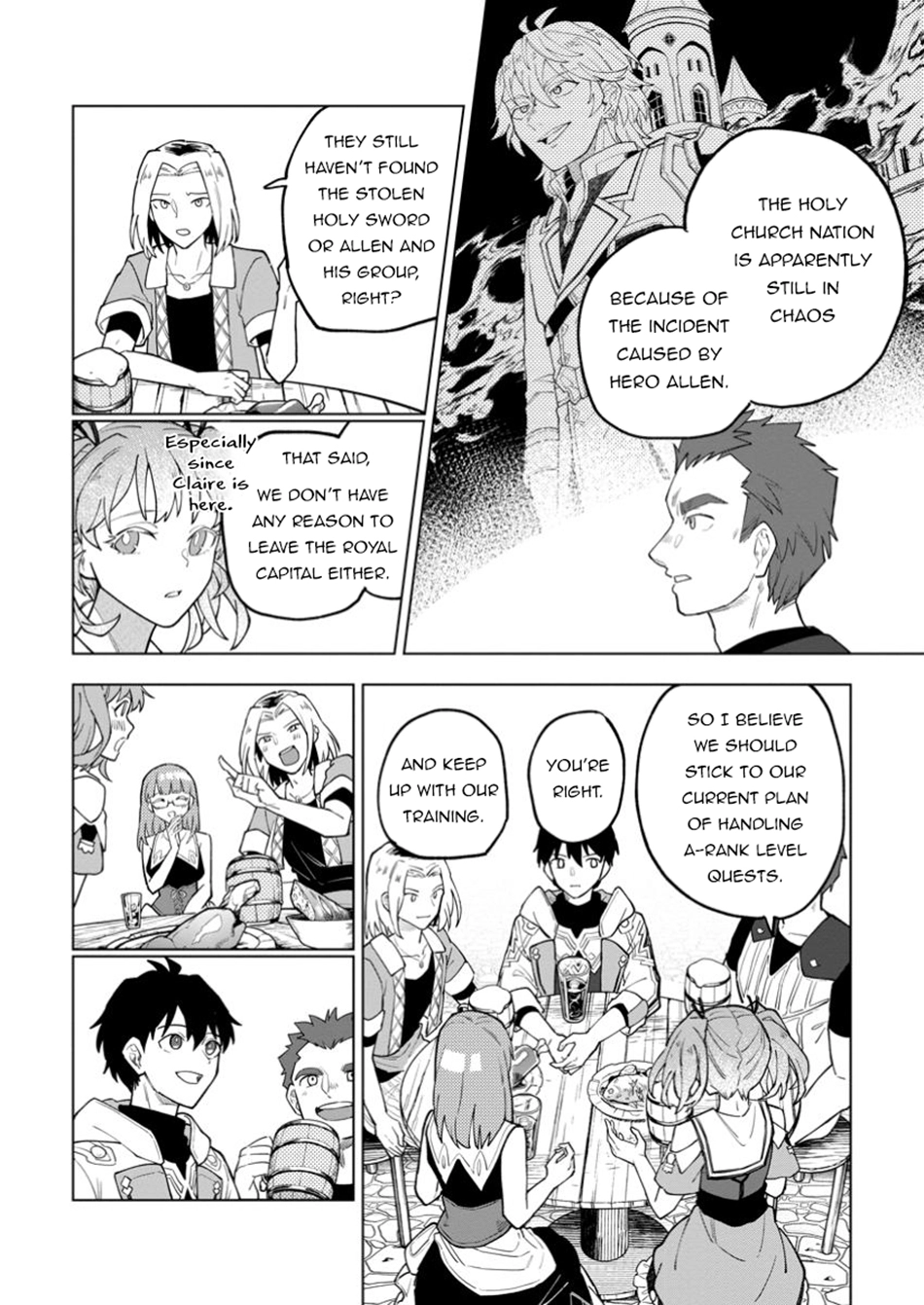 Yuusha Party o Tsuihou Sareta Shiro Madoushi, S-Rank Boukensha ni Hirowareru: Kono Shiro Madoushi ga Kikakugai Sugiru Chapter 41.1 — Page 5