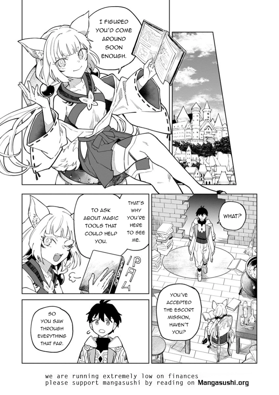 Yuusha Party o Tsuihou Sareta Shiro Madoushi, S-Rank Boukensha ni Hirowareru: Kono Shiro Madoushi ga Kikakugai Sugiru Chapter 41.1 — Page 11