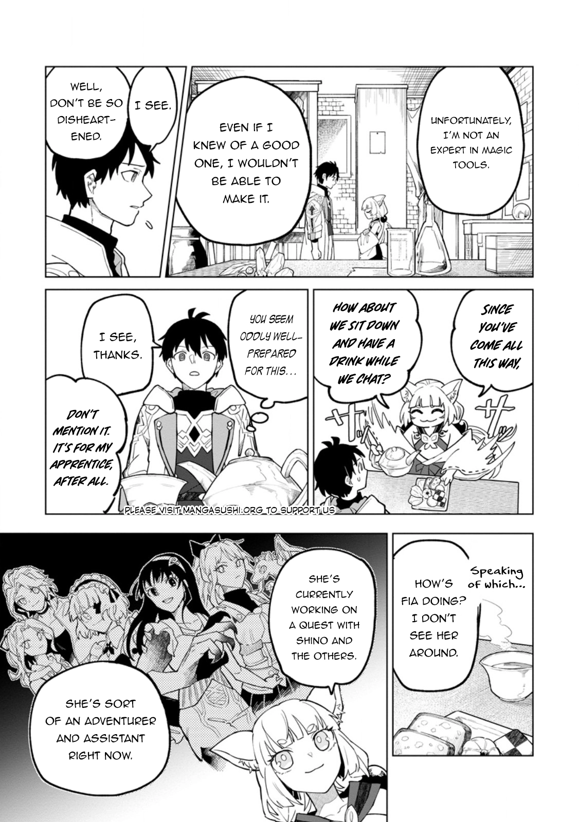 Yuusha Party o Tsuihou Sareta Shiro Madoushi, S-Rank Boukensha ni Hirowareru: Kono Shiro Madoushi ga Kikakugai Sugiru Chapter 41.2 — Page 2