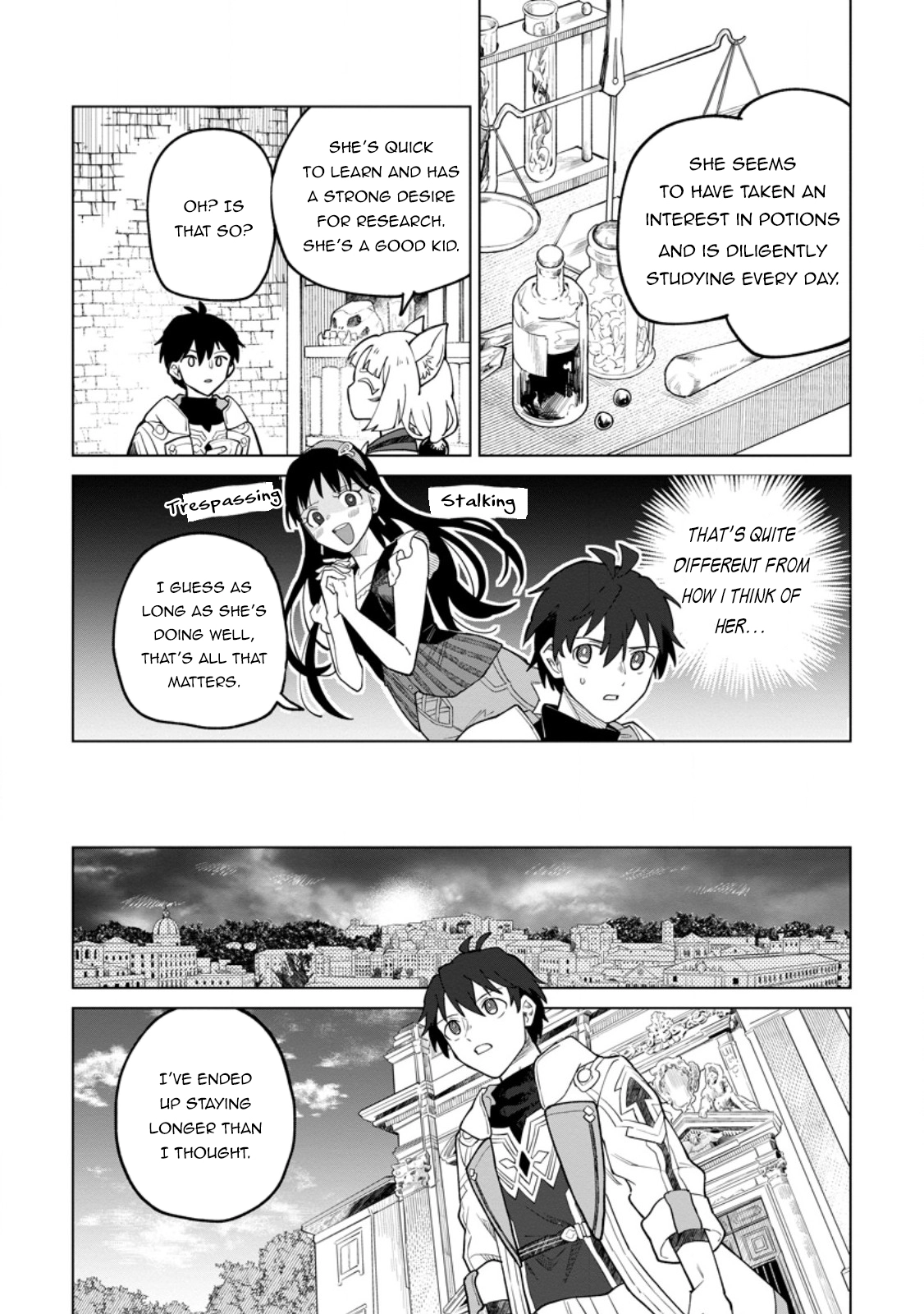 Yuusha Party o Tsuihou Sareta Shiro Madoushi, S-Rank Boukensha ni Hirowareru: Kono Shiro Madoushi ga Kikakugai Sugiru Chapter 41.2 — Page 3