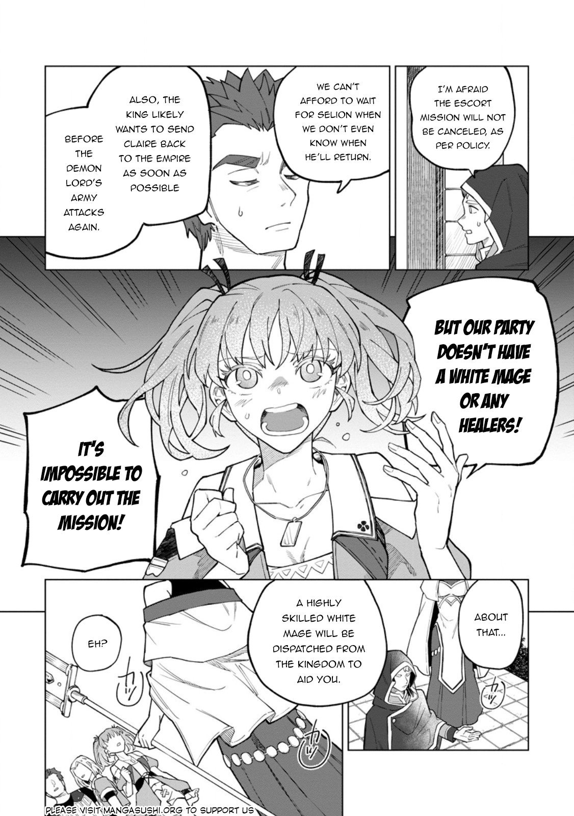 Yuusha Party o Tsuihou Sareta Shiro Madoushi, S-Rank Boukensha ni Hirowareru: Kono Shiro Madoushi ga Kikakugai Sugiru Chapter 41.3 — Page 2