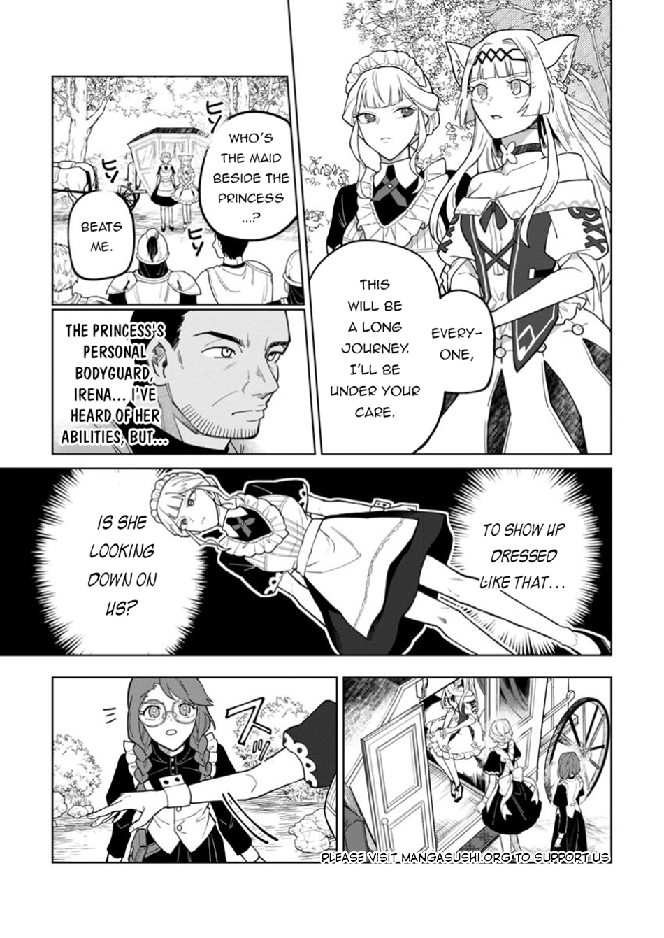 Yuusha Party o Tsuihou Sareta Shiro Madoushi, S-Rank Boukensha ni Hirowareru: Kono Shiro Madoushi ga Kikakugai Sugiru Chapter 42.1 — Page 6