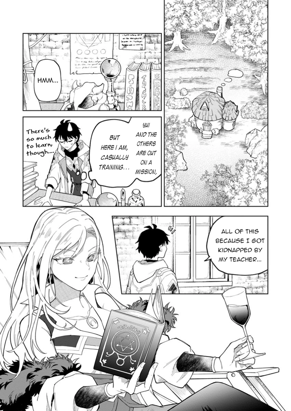 Yuusha Party o Tsuihou Sareta Shiro Madoushi, S-Rank Boukensha ni Hirowareru: Kono Shiro Madoushi ga Kikakugai Sugiru Chapter 42.1 — Page 9