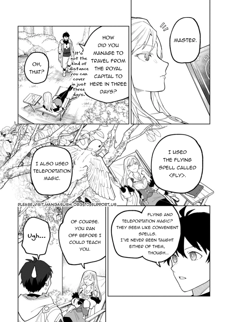 Yuusha Party o Tsuihou Sareta Shiro Madoushi, S-Rank Boukensha ni Hirowareru: Kono Shiro Madoushi ga Kikakugai Sugiru Chapter 42.1 — Page 10