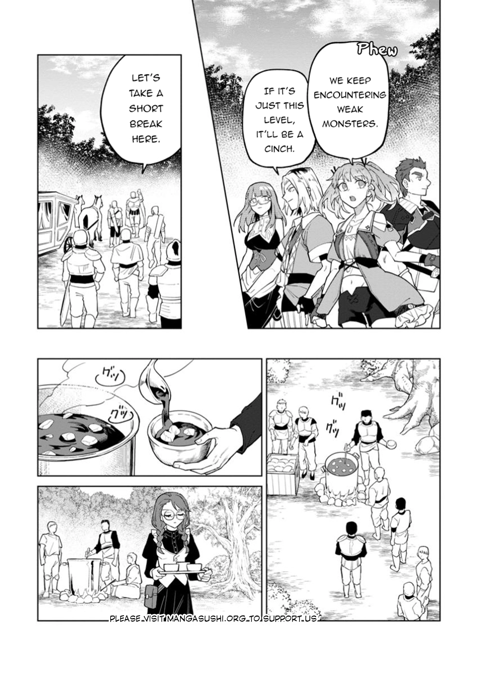 Yuusha Party o Tsuihou Sareta Shiro Madoushi, S-Rank Boukensha ni Hirowareru: Kono Shiro Madoushi ga Kikakugai Sugiru Chapter 42.2 — Page 10