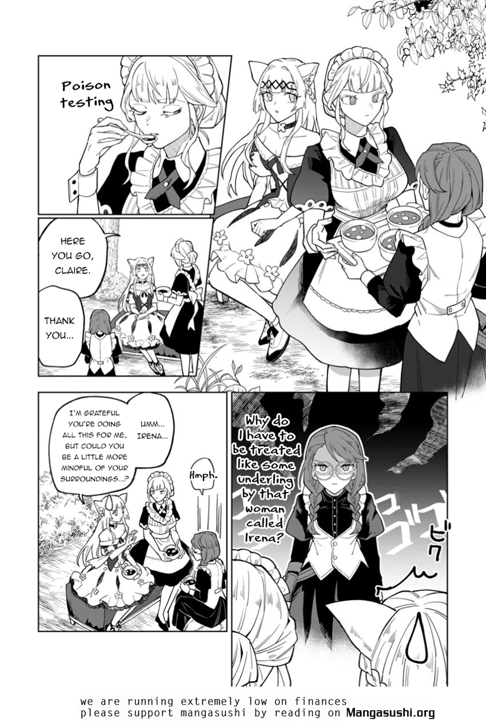 Yuusha Party o Tsuihou Sareta Shiro Madoushi, S-Rank Boukensha ni Hirowareru: Kono Shiro Madoushi ga Kikakugai Sugiru Chapter 42.2 — Page 11