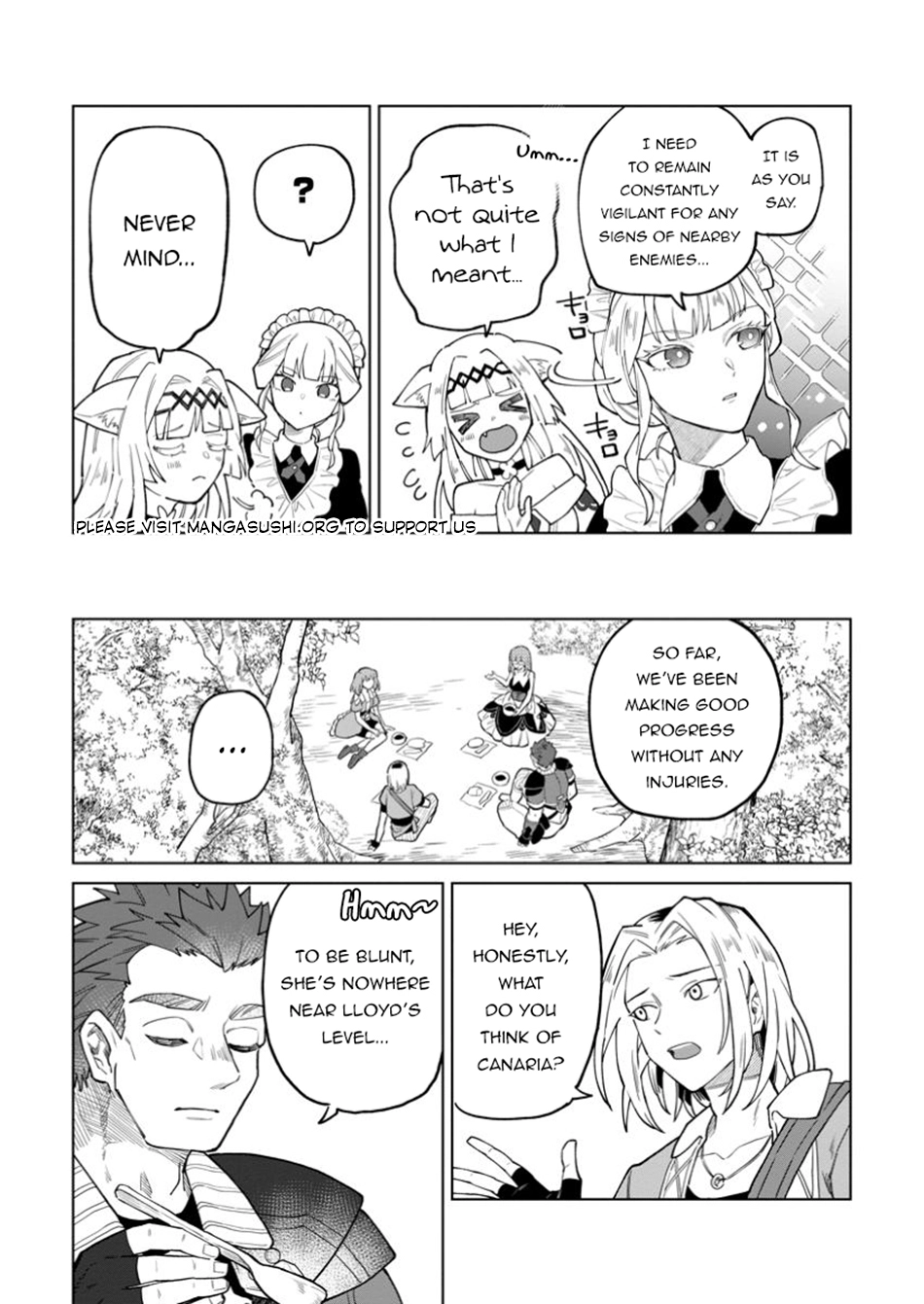 Yuusha Party o Tsuihou Sareta Shiro Madoushi, S-Rank Boukensha ni Hirowareru: Kono Shiro Madoushi ga Kikakugai Sugiru Chapter 42.3 — Page 2
