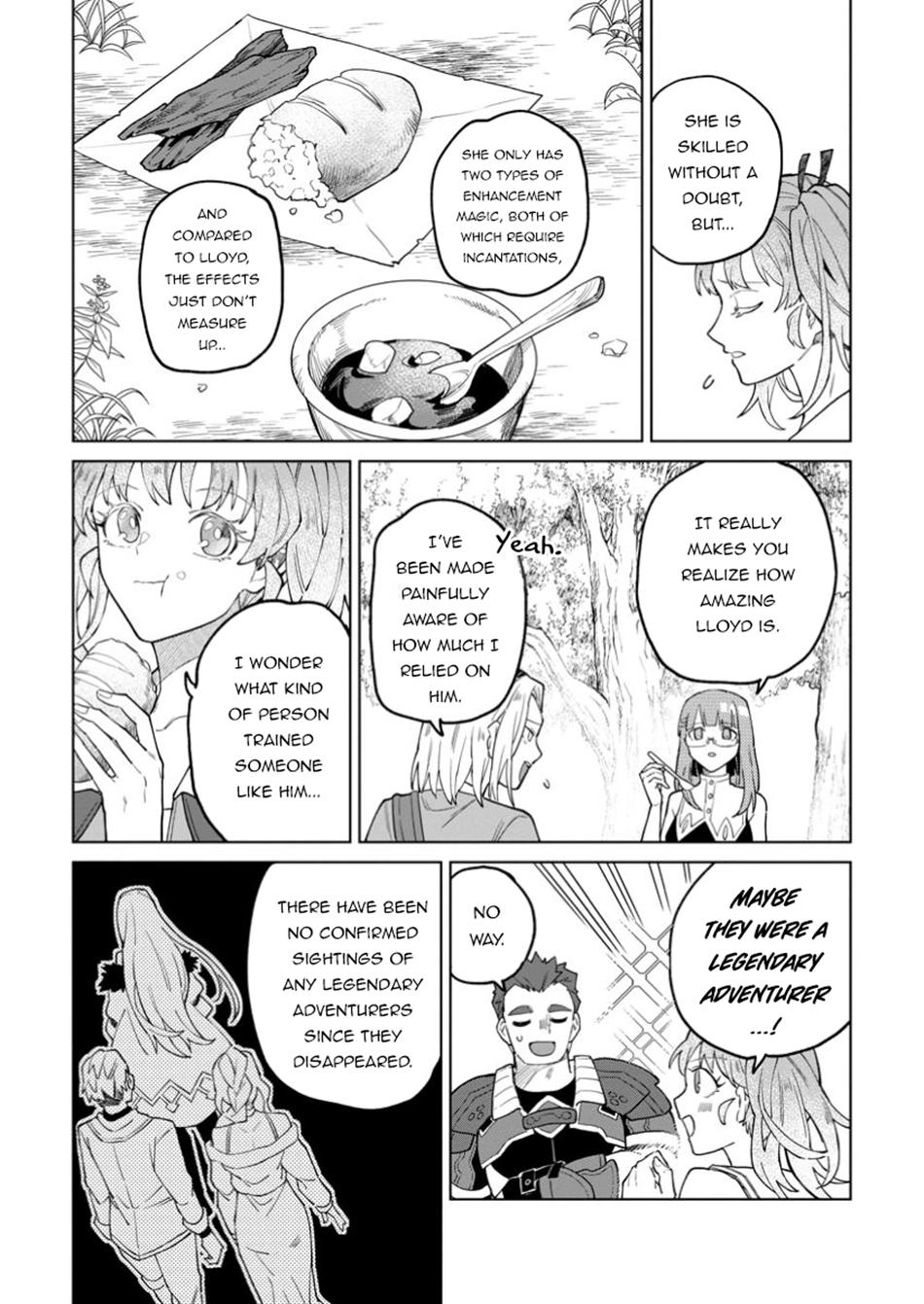 Yuusha Party o Tsuihou Sareta Shiro Madoushi, S-Rank Boukensha ni Hirowareru: Kono Shiro Madoushi ga Kikakugai Sugiru Chapter 42.3 — Page 3