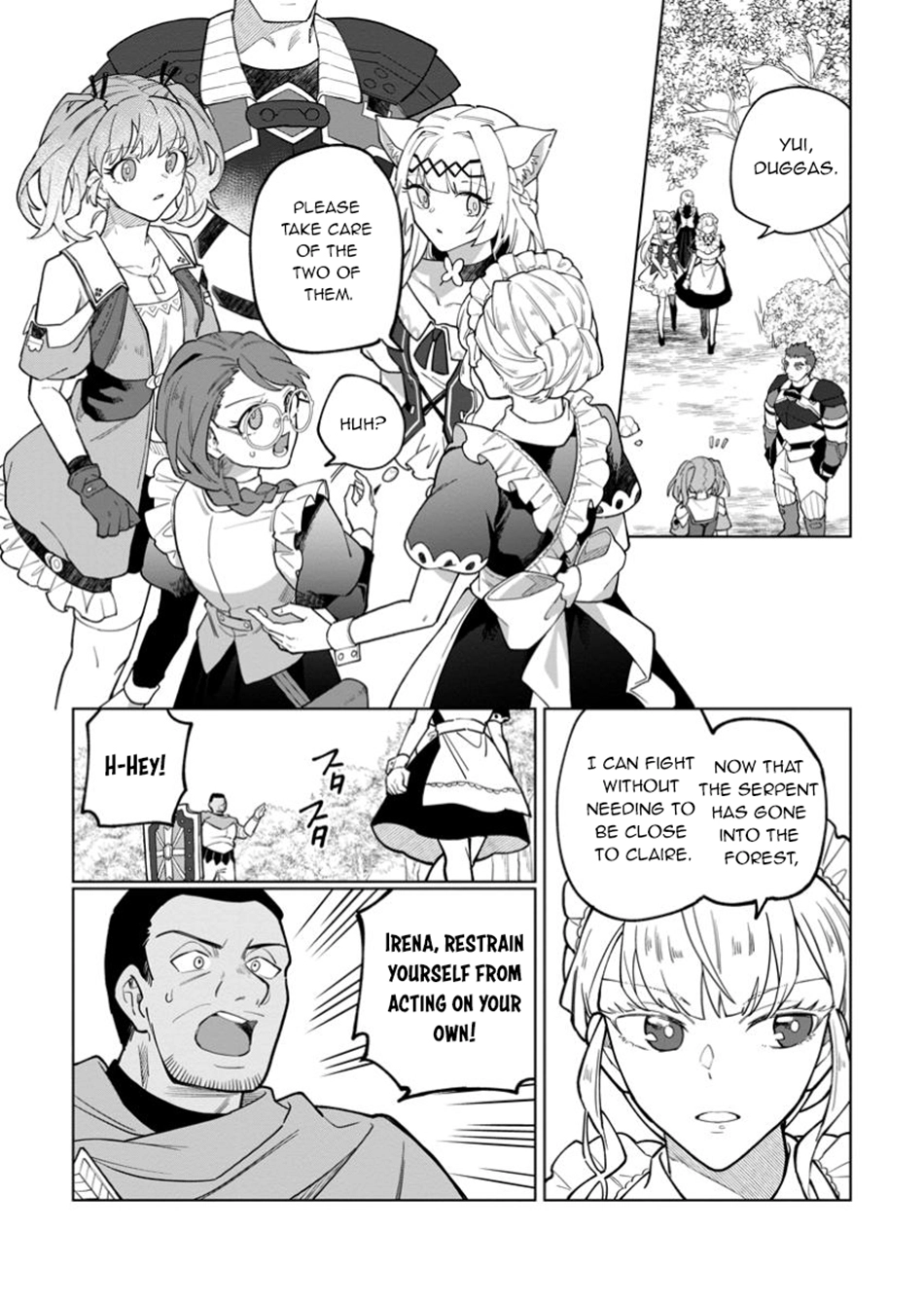 Yuusha Party o Tsuihou Sareta Shiro Madoushi, S-Rank Boukensha ni Hirowareru: Kono Shiro Madoushi ga Kikakugai Sugiru Chapter 43.1 — Page 13