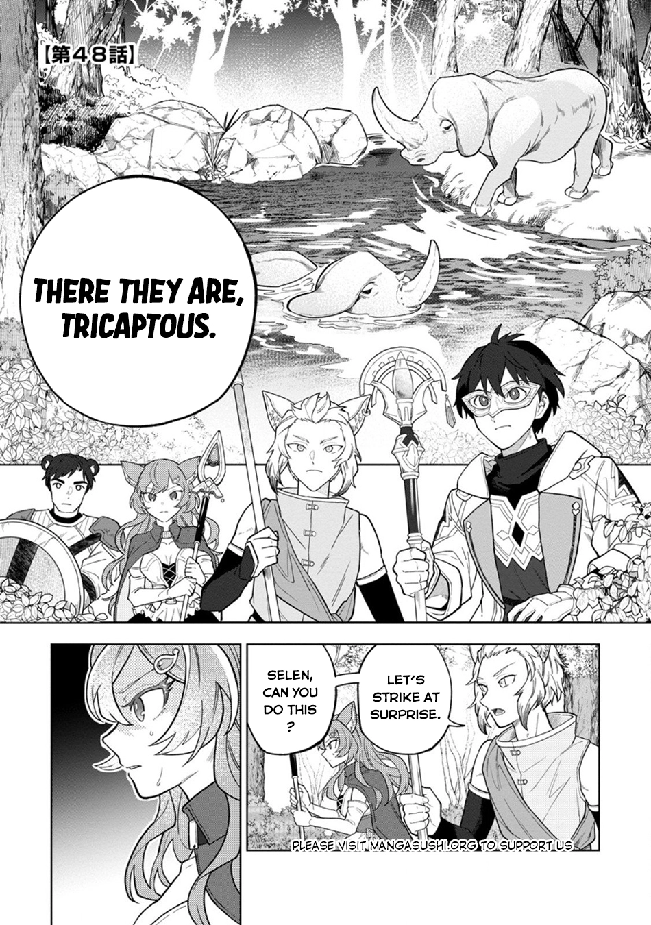 Yuusha Party o Tsuihou Sareta Shiro Madoushi, S-Rank Boukensha ni Hirowareru: Kono Shiro Madoushi ga Kikakugai Sugiru Chapter 48 — Page 2