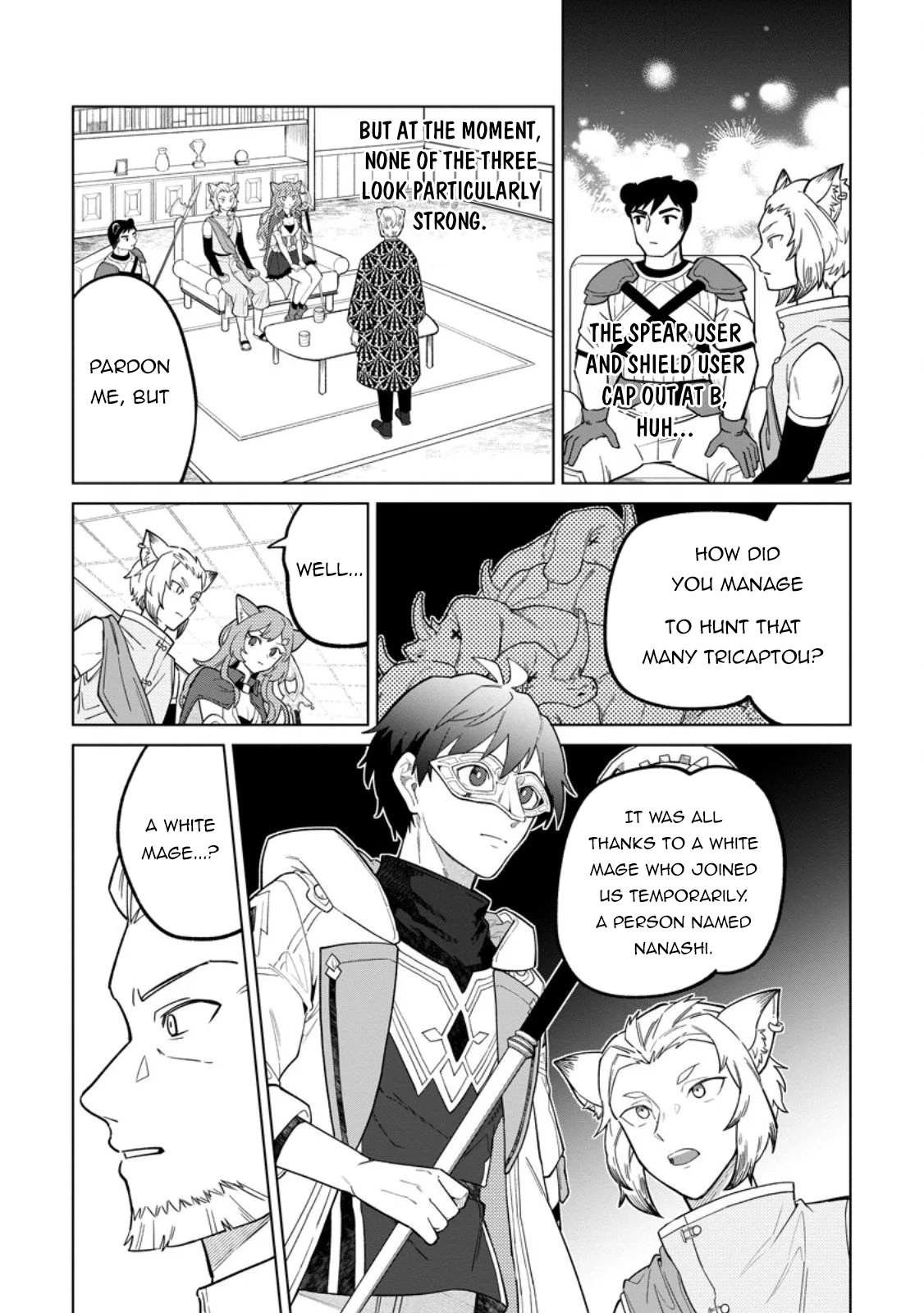 Yuusha Party o Tsuihou Sareta Shiro Madoushi, S-Rank Boukensha ni Hirowareru: Kono Shiro Madoushi ga Kikakugai Sugiru Chapter 49 — Page 4