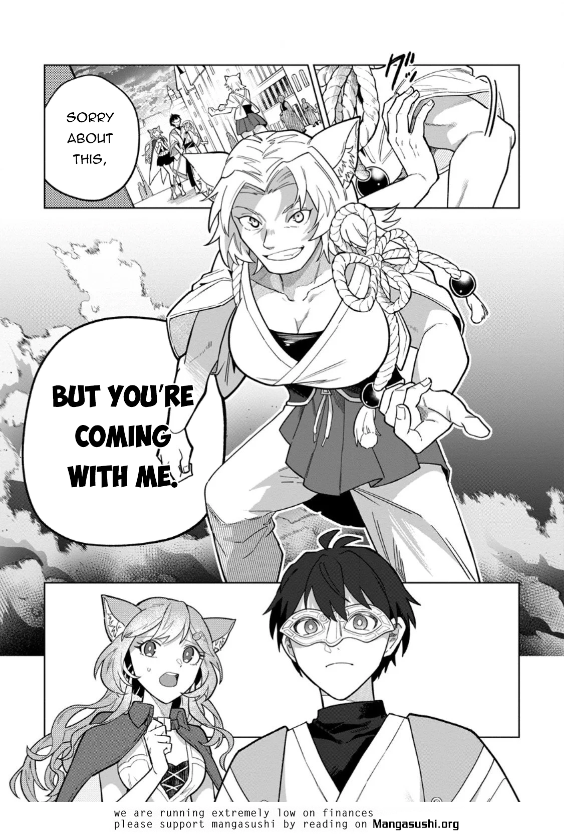 Yuusha Party o Tsuihou Sareta Shiro Madoushi, S-Rank Boukensha ni Hirowareru: Kono Shiro Madoushi ga Kikakugai Sugiru Chapter 49 — Page 31
