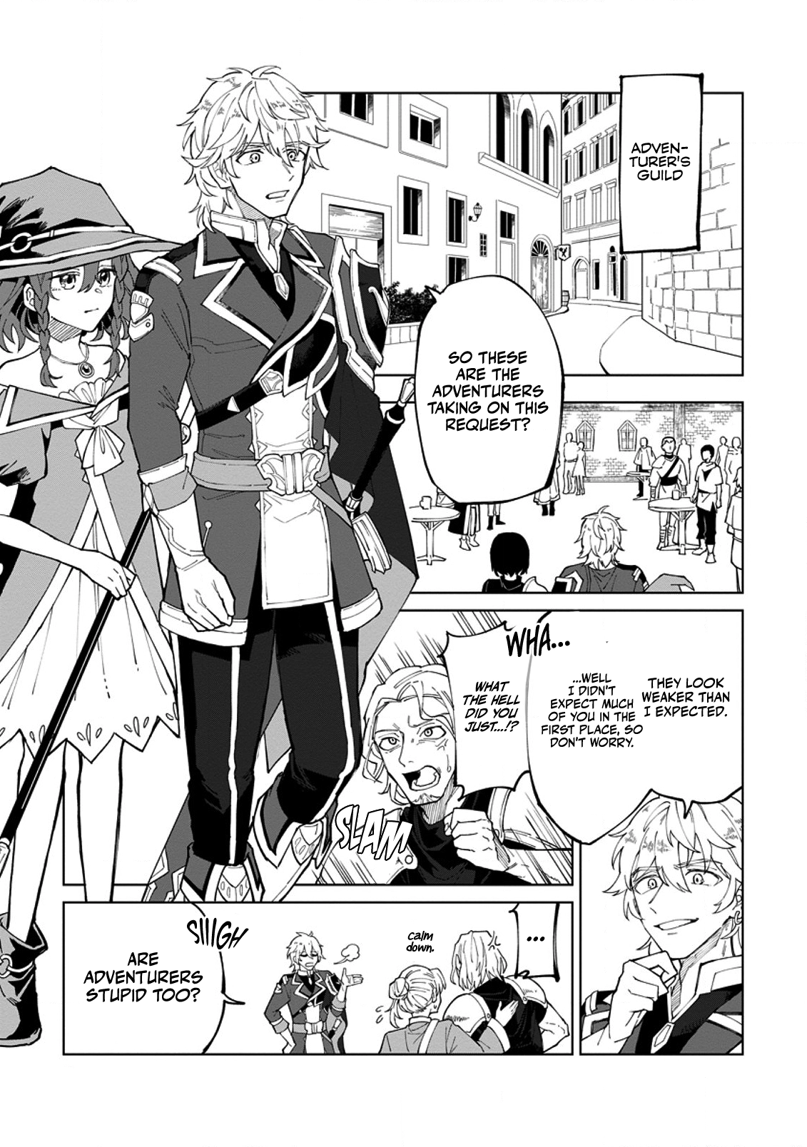 Yuusha Party o Tsuihou Sareta Shiro Madoushi, S-Rank Boukensha ni Hirowareru: Kono Shiro Madoushi ga Kikakugai Sugiru Chapter 6 — Page 1