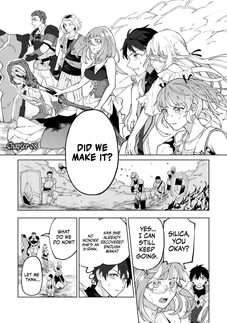 Yuusha Party o Tsuihou Sareta Shiro Madoushi, S-Rank Boukensha ni Hirowareru: Kono Shiro Madoushi ga Kikakugai Sugiru Chapter 8 — Page 1