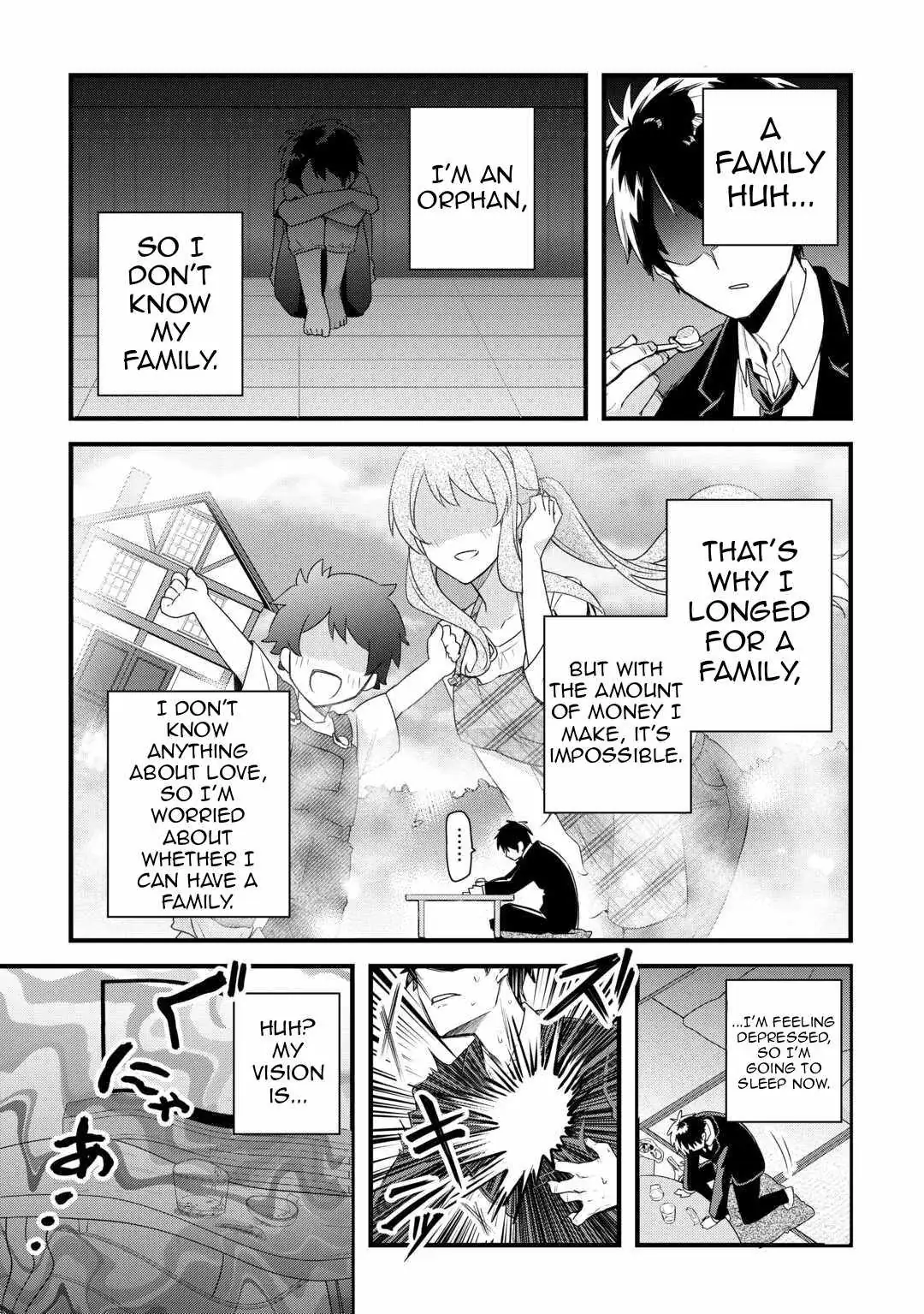 Zensei de Kazoku ni Megumarenakatta Ore, Konyo de wa Yasashi Kazoku ni Kakomareru Chapter 1.1 — Page 6