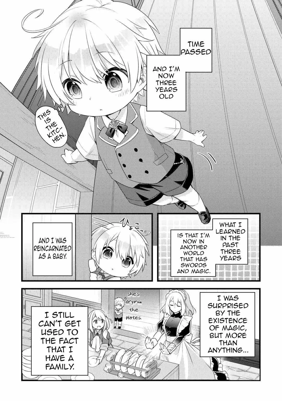 Zensei de Kazoku ni Megumarenakatta Ore, Konyo de wa Yasashi Kazoku ni Kakomareru Chapter 1.1 — Page 14